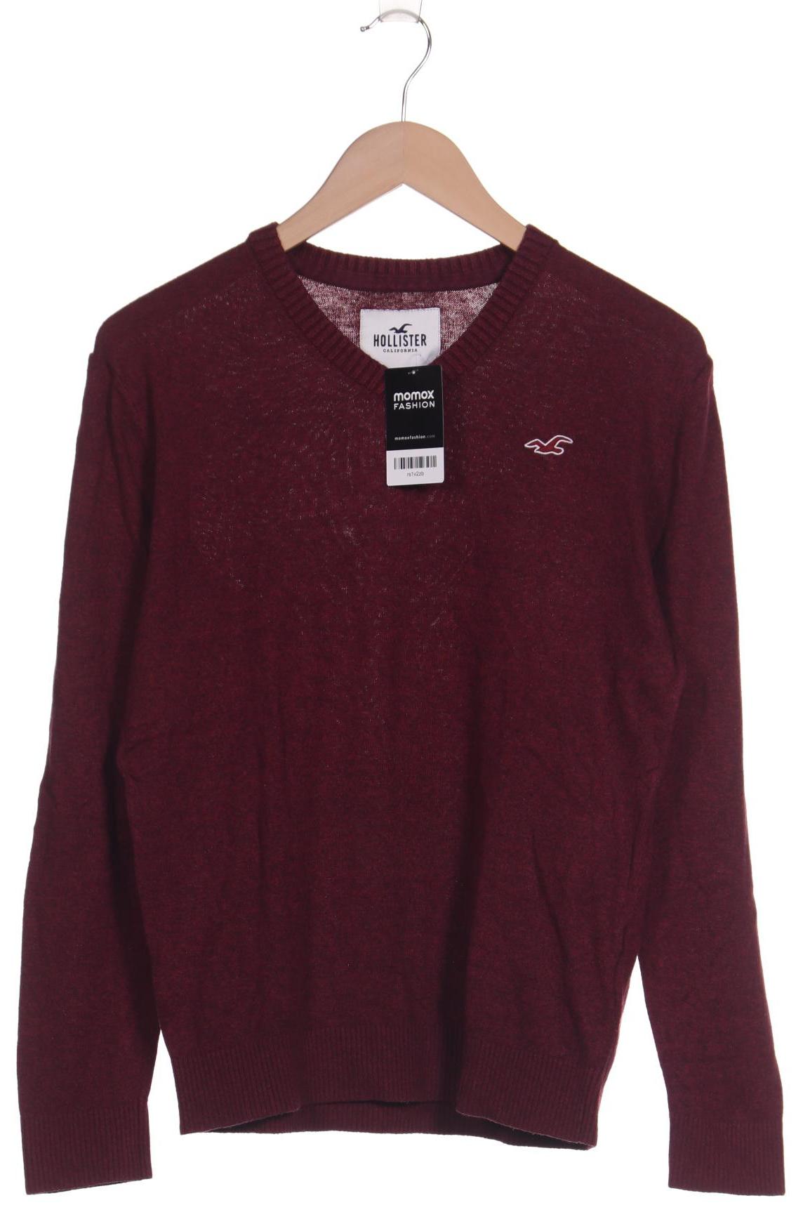 

Hollister Herren Pullover, bordeaux, Gr. 46