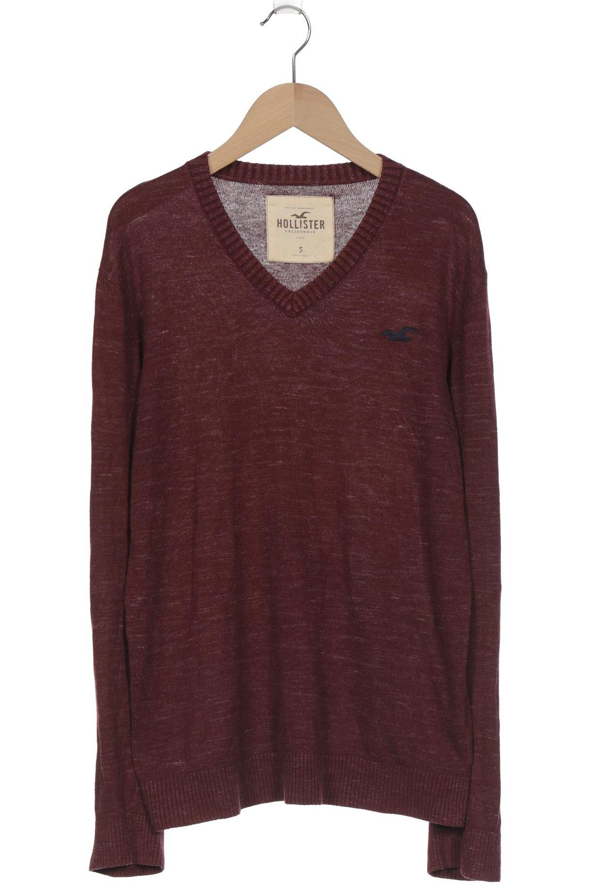 

Hollister Herren Pullover, bordeaux, Gr. 46