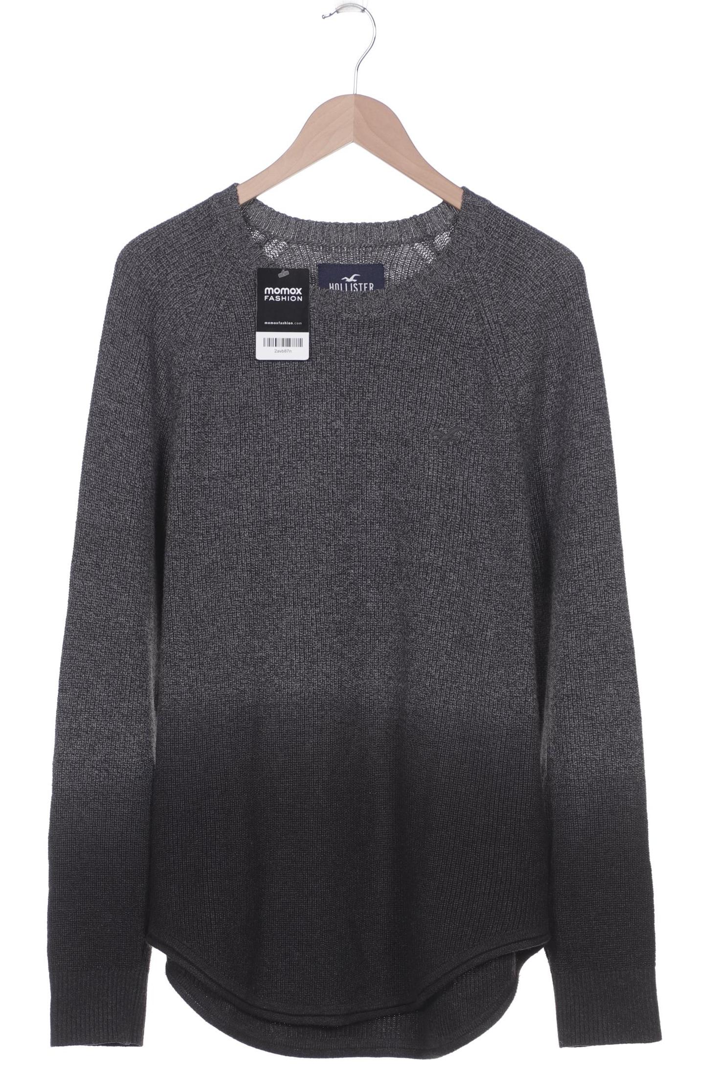 

Hollister Herren Pullover, grau, Gr. 48