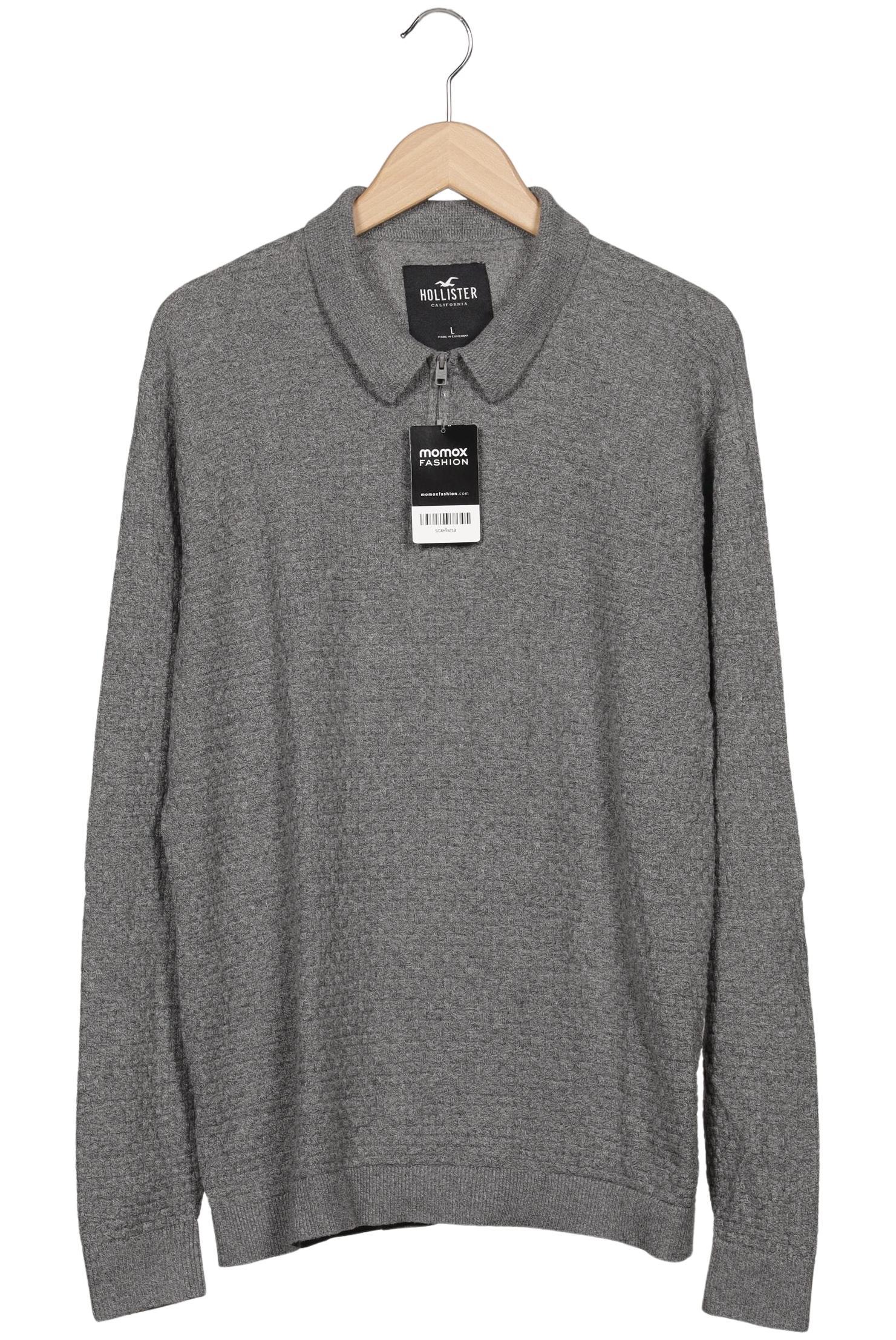 

Hollister Herren Pullover, grau, Gr. 52