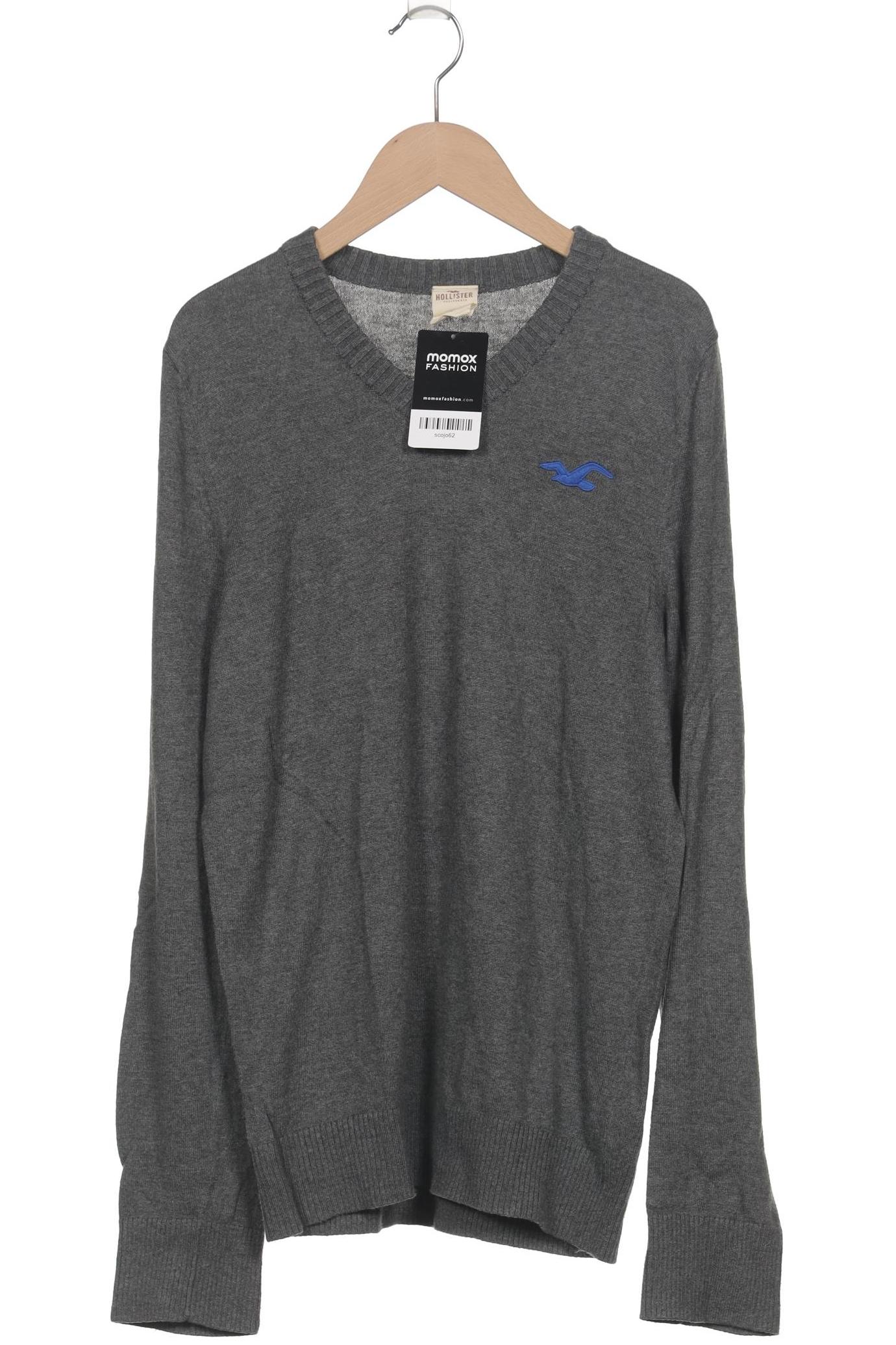 

Hollister Herren Pullover, grau, Gr. 48