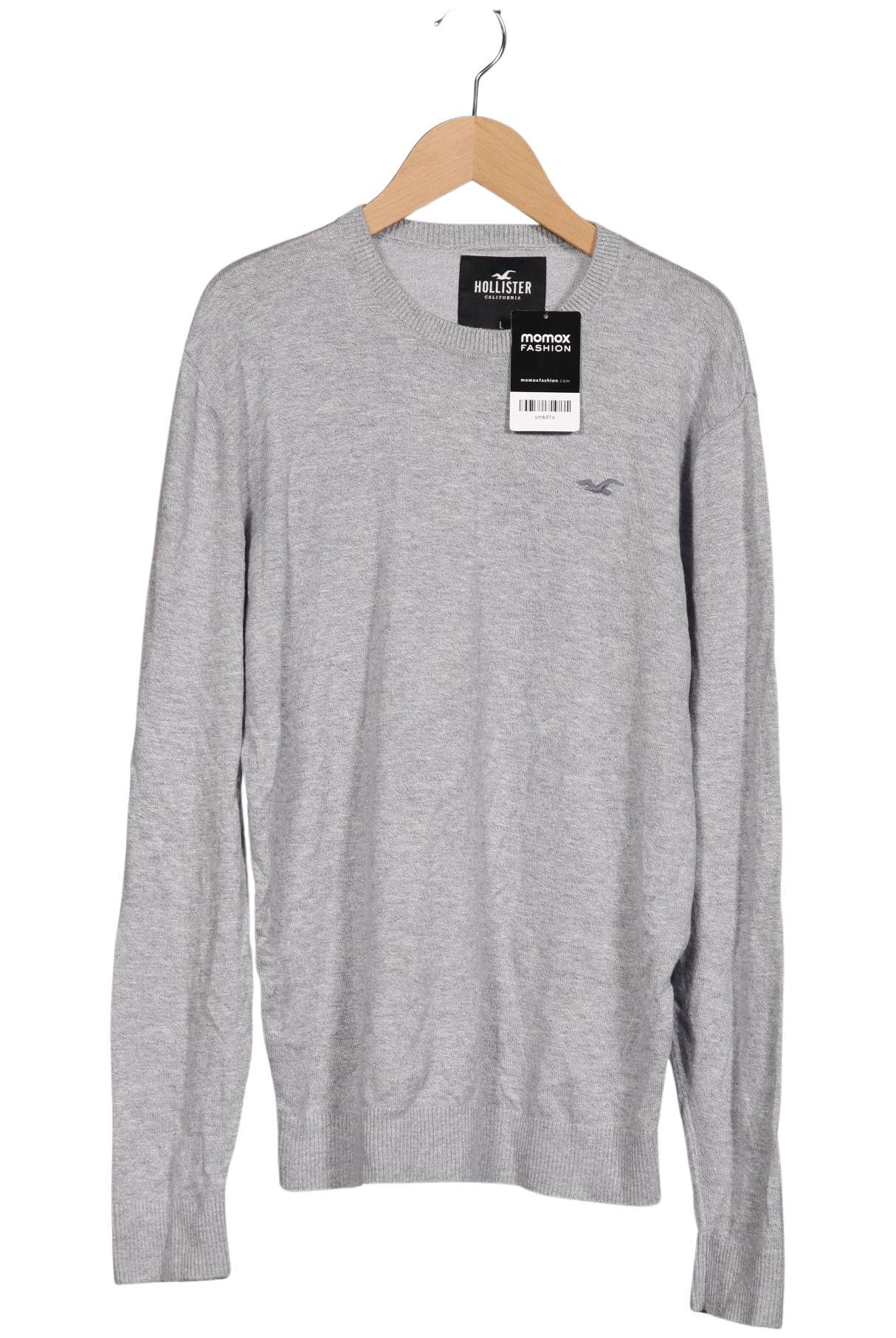 

Hollister Herren Pullover, grau, Gr. 52