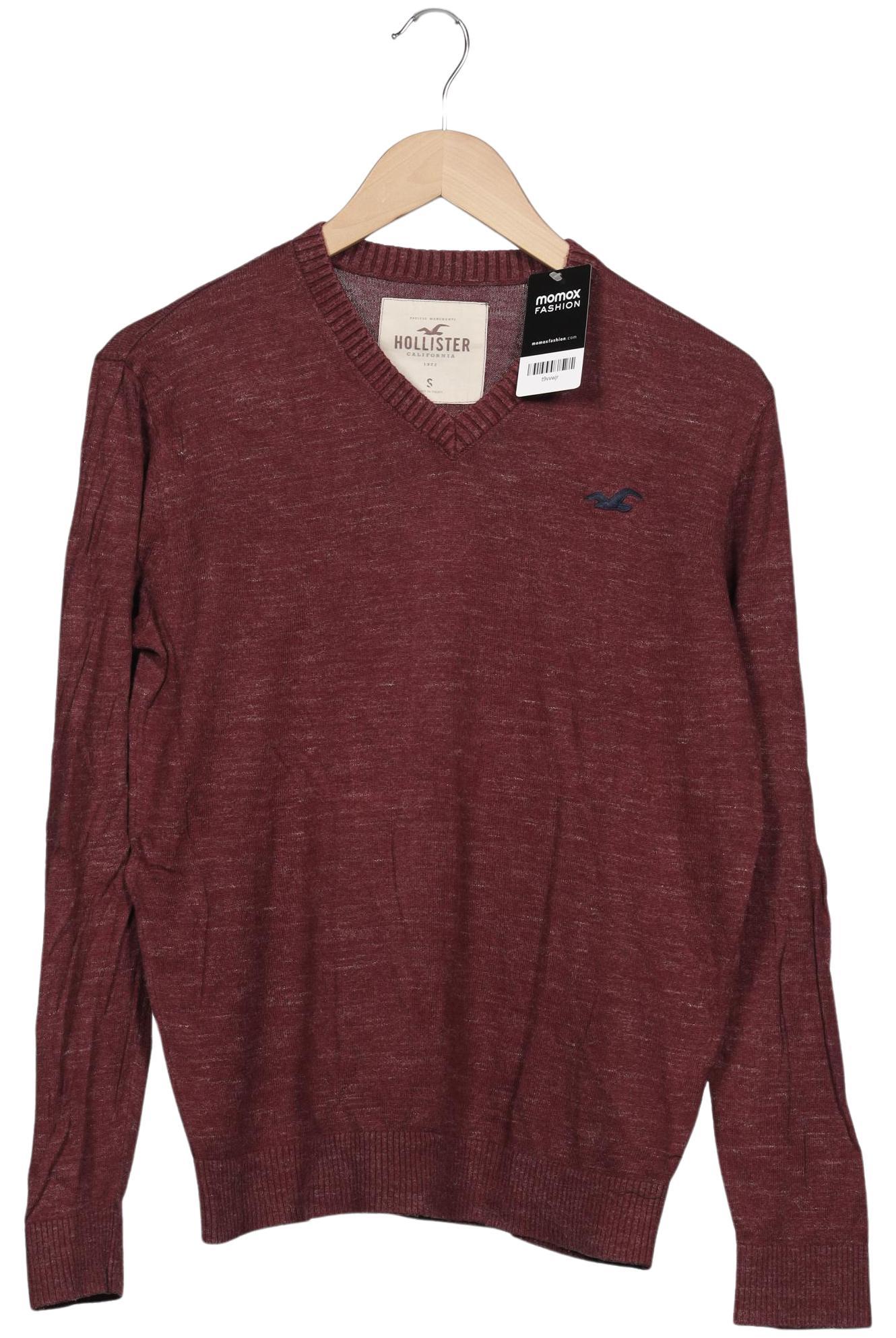

Hollister Herren Pullover, bordeaux, Gr. 46