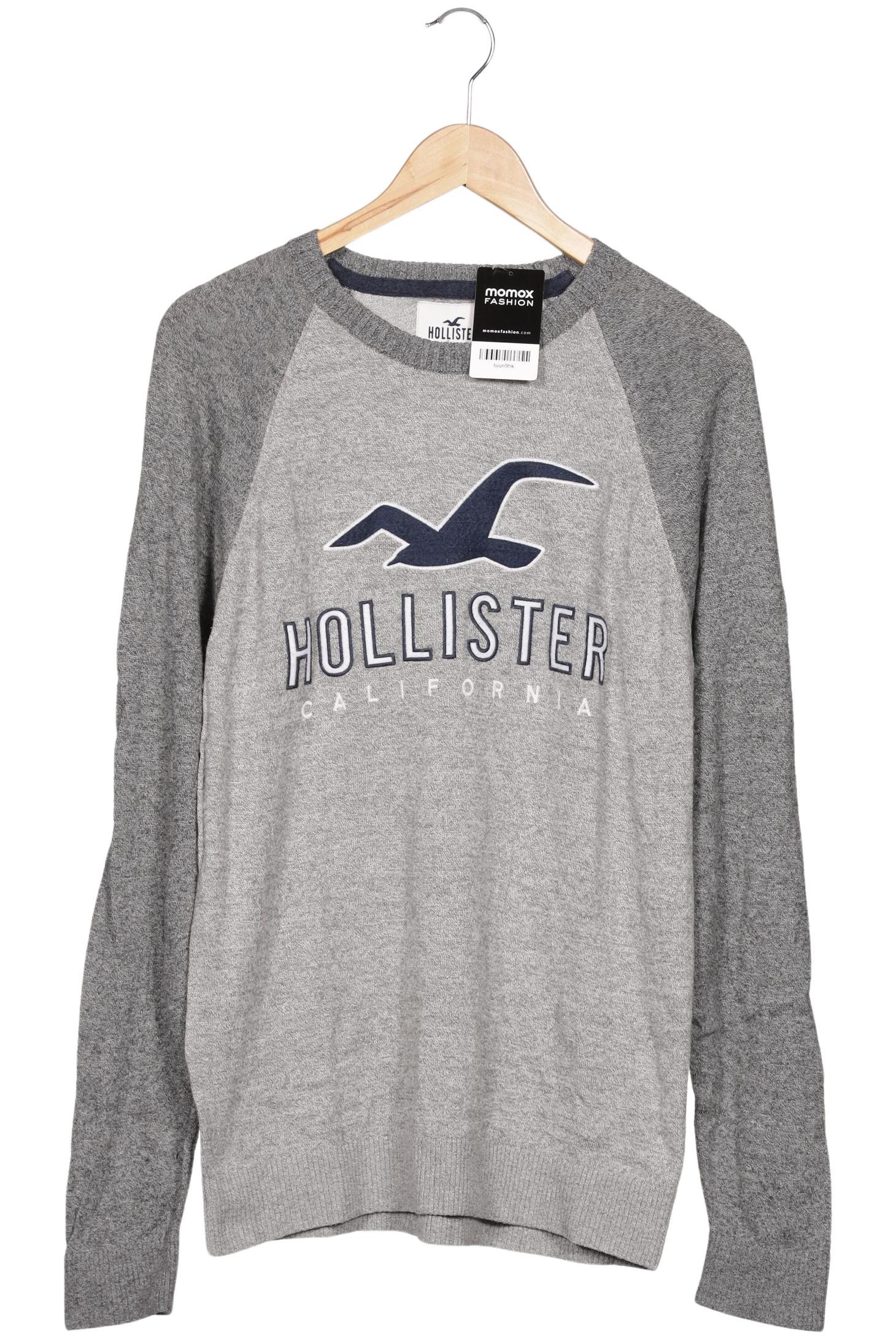 

Hollister Herren Pullover, grau, Gr. 52