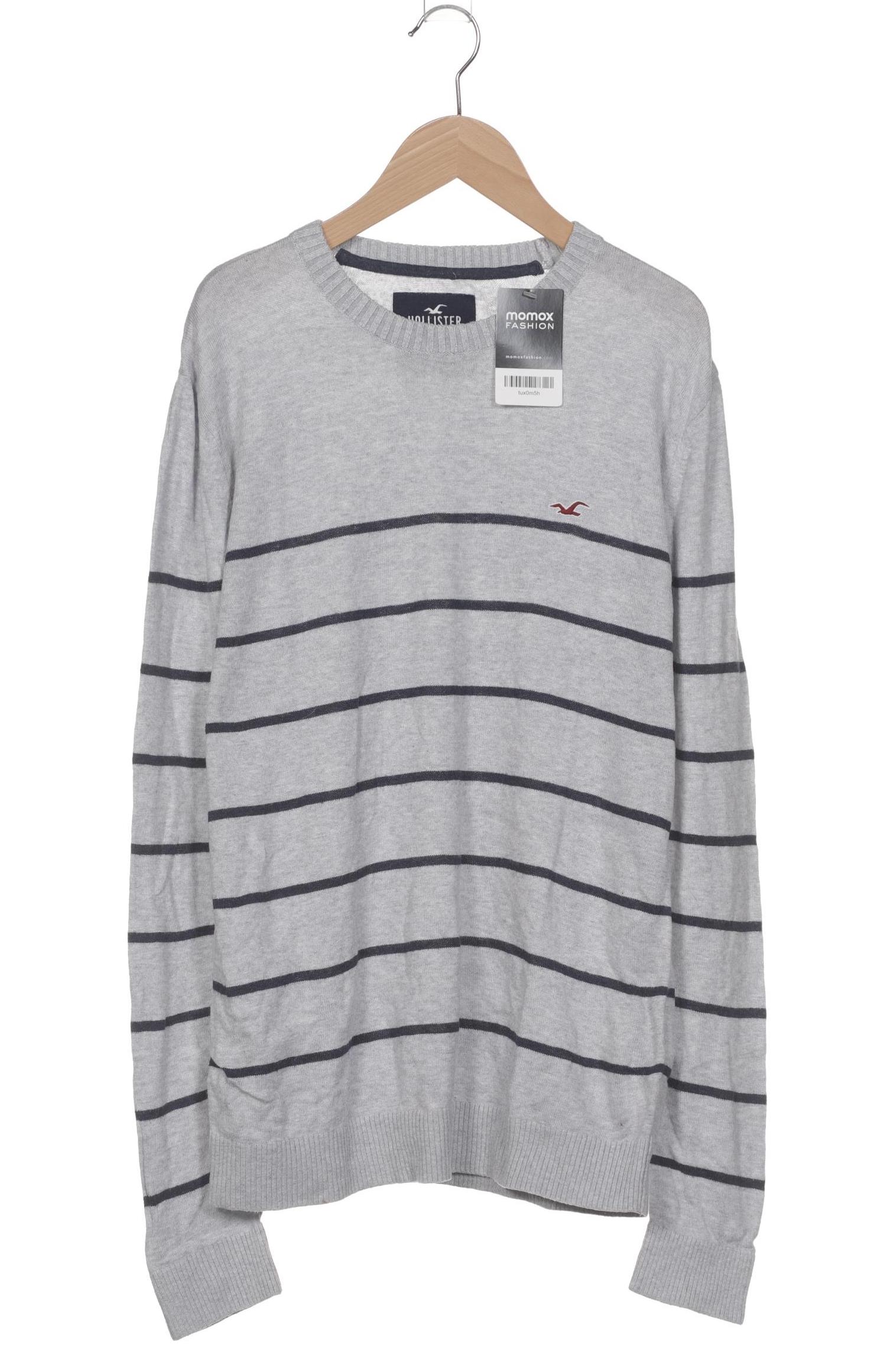 

Hollister Herren Pullover, grau, Gr. 48