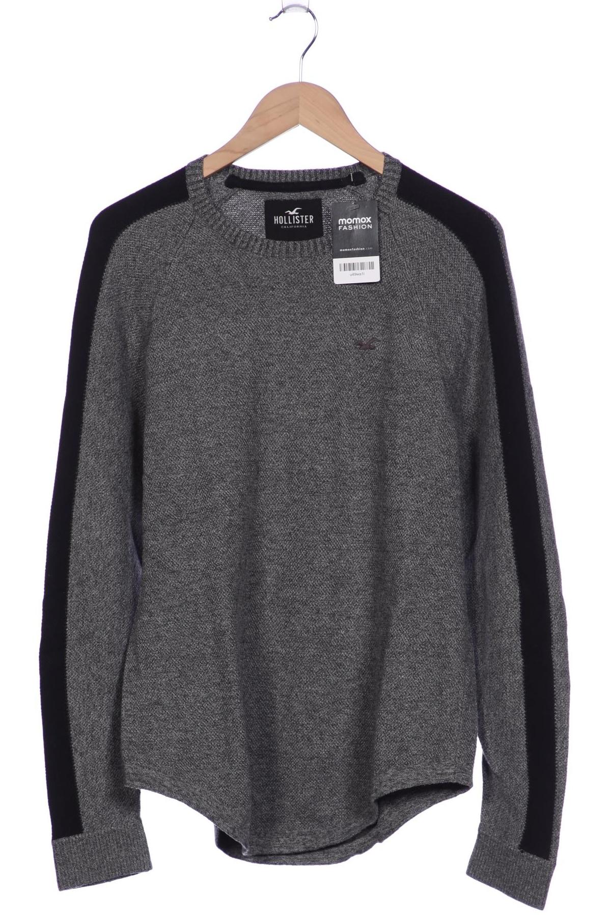 

Hollister Herren Pullover, grau, Gr. 52
