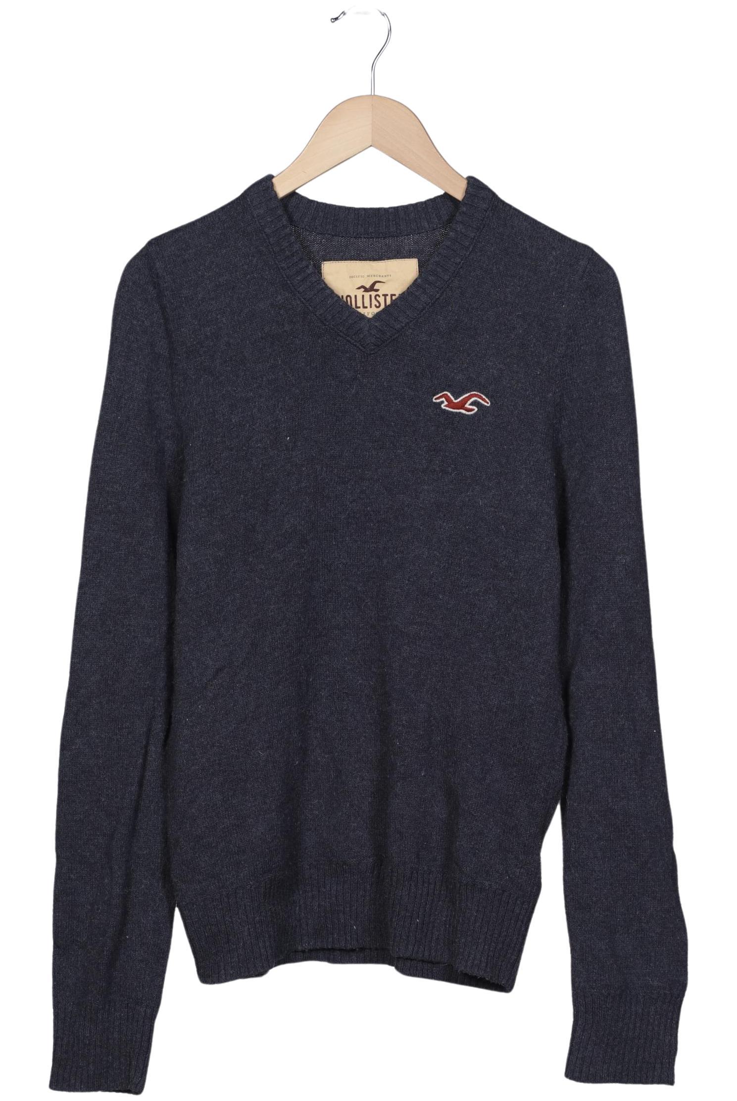

Hollister Herren Pullover, marineblau, Gr. 48