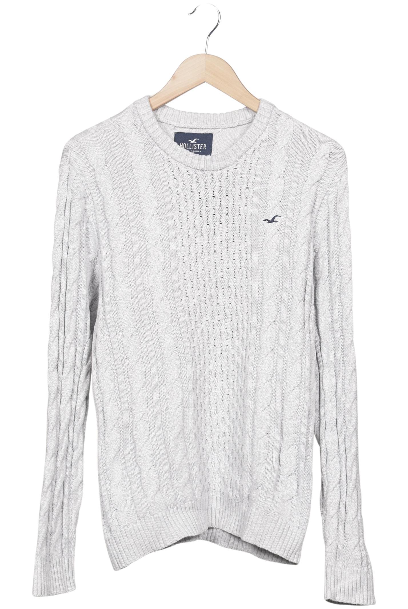 

Hollister Herren Pullover, grau, Gr. 52