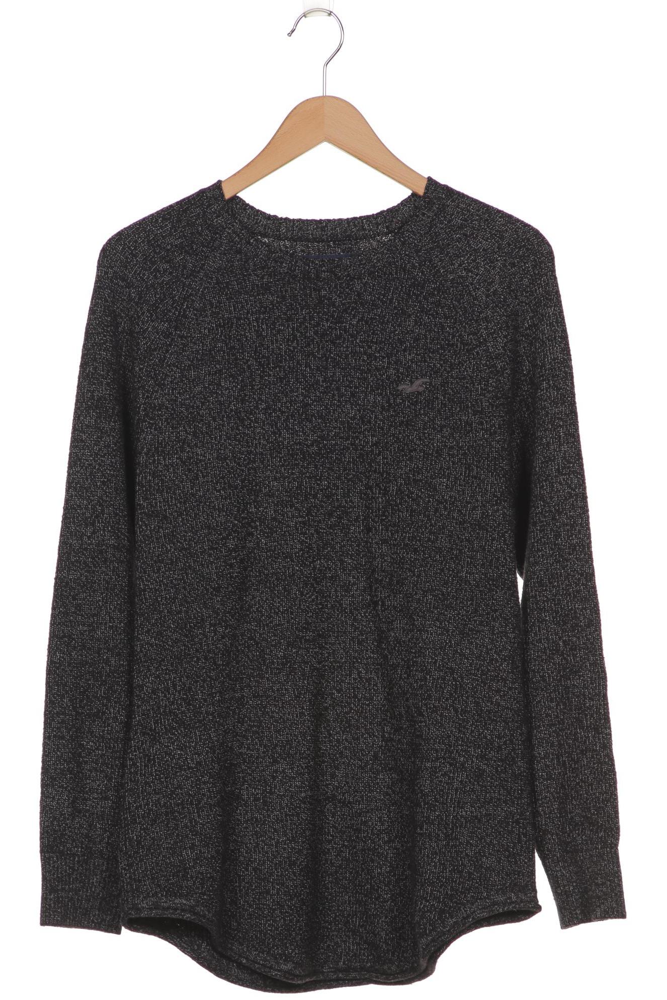 

Hollister Herren Pullover, schwarz