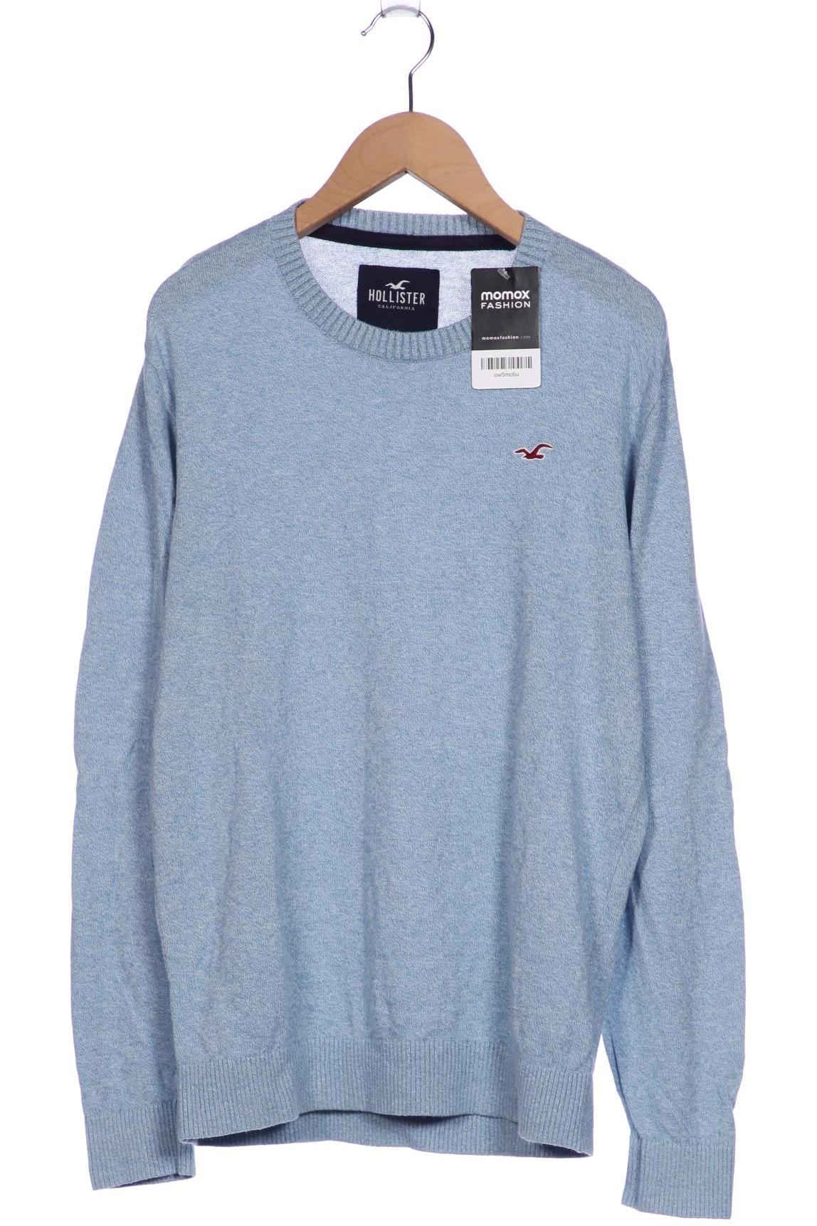 

Hollister Herren Pullover, hellblau, Gr. 48