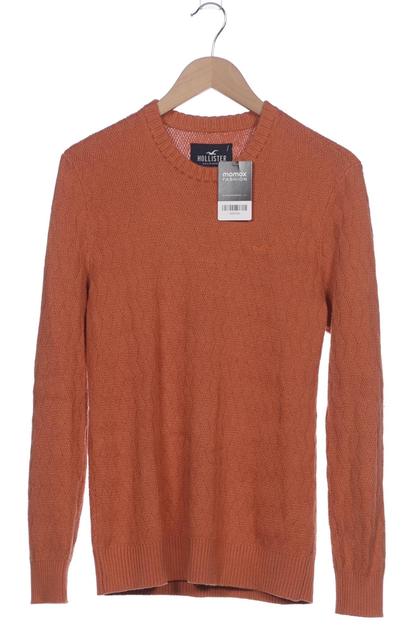 

Hollister Herren Pullover, orange, Gr. 48