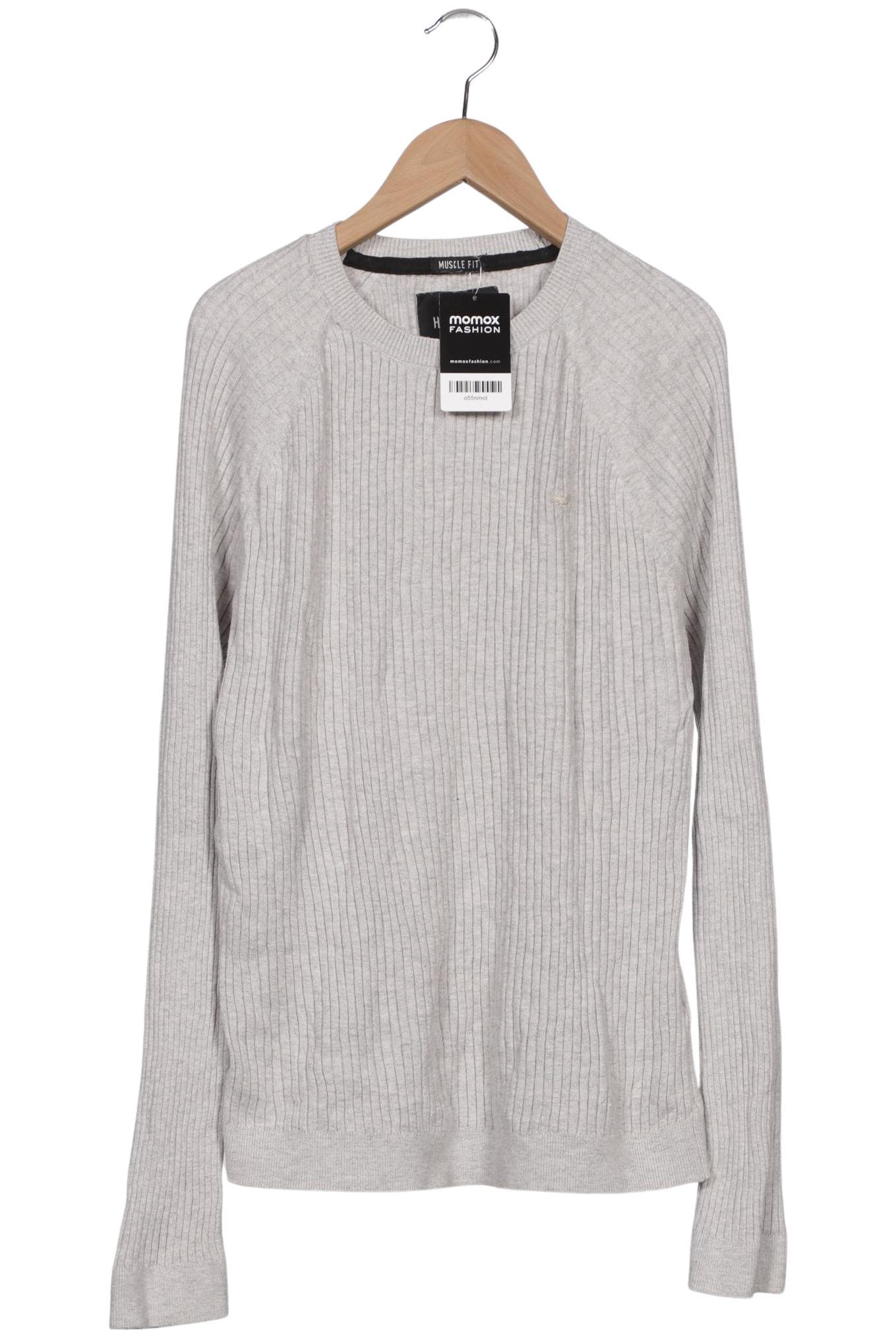 

Hollister Herren Pullover, grau, Gr. 52