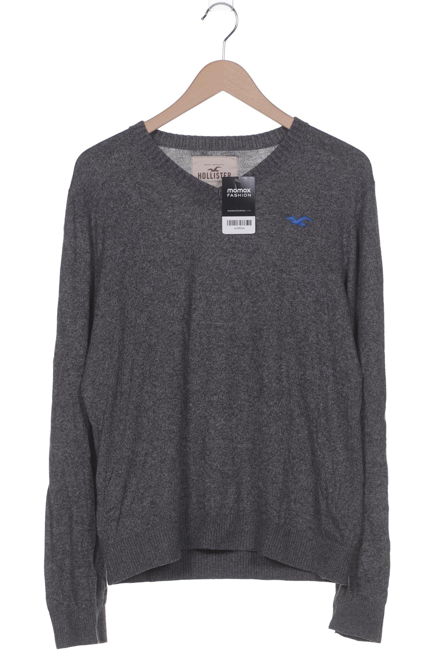 

Hollister Herren Pullover, grau, Gr. 52