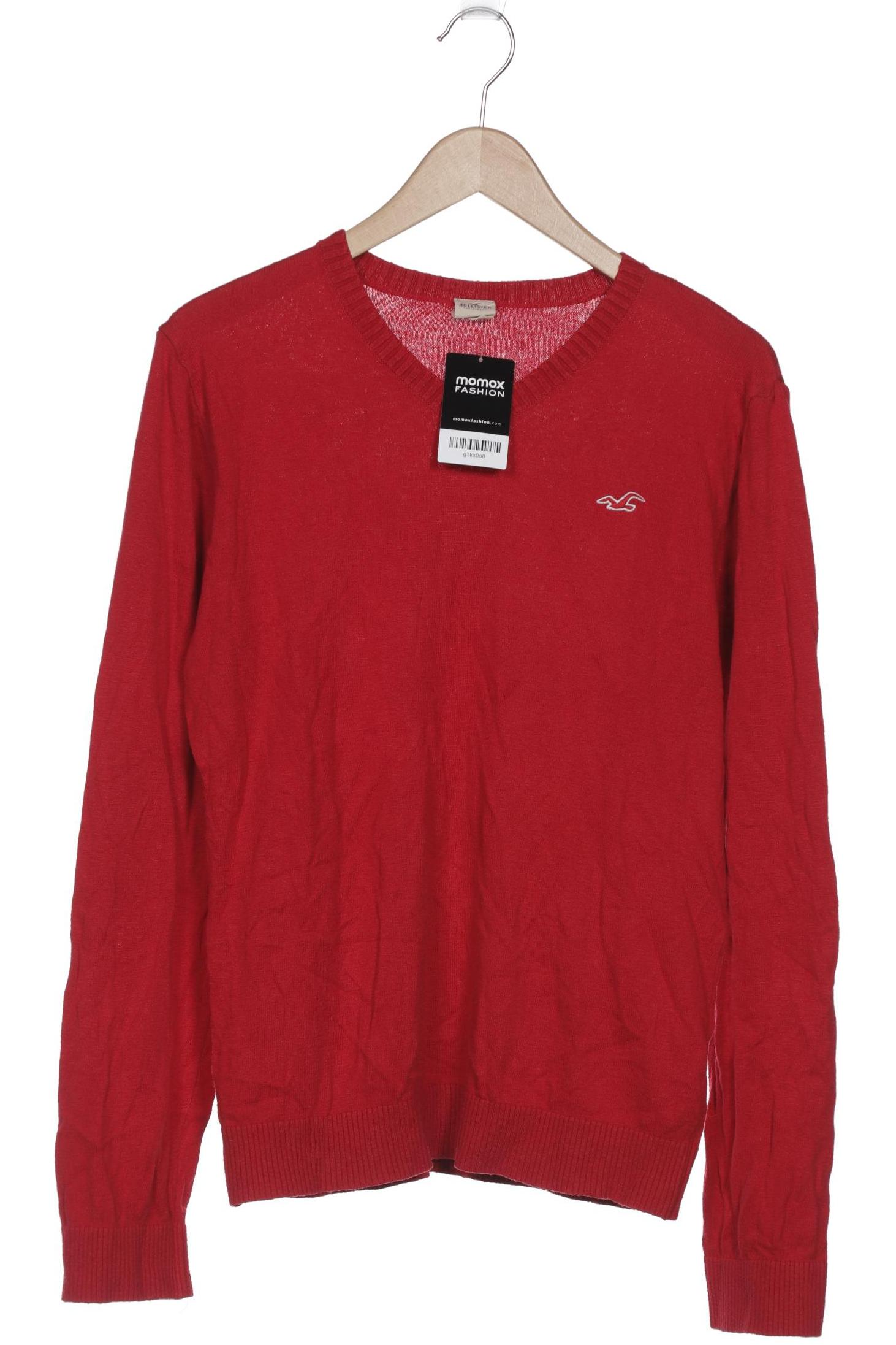

Hollister Herren Pullover, rot, Gr. 48