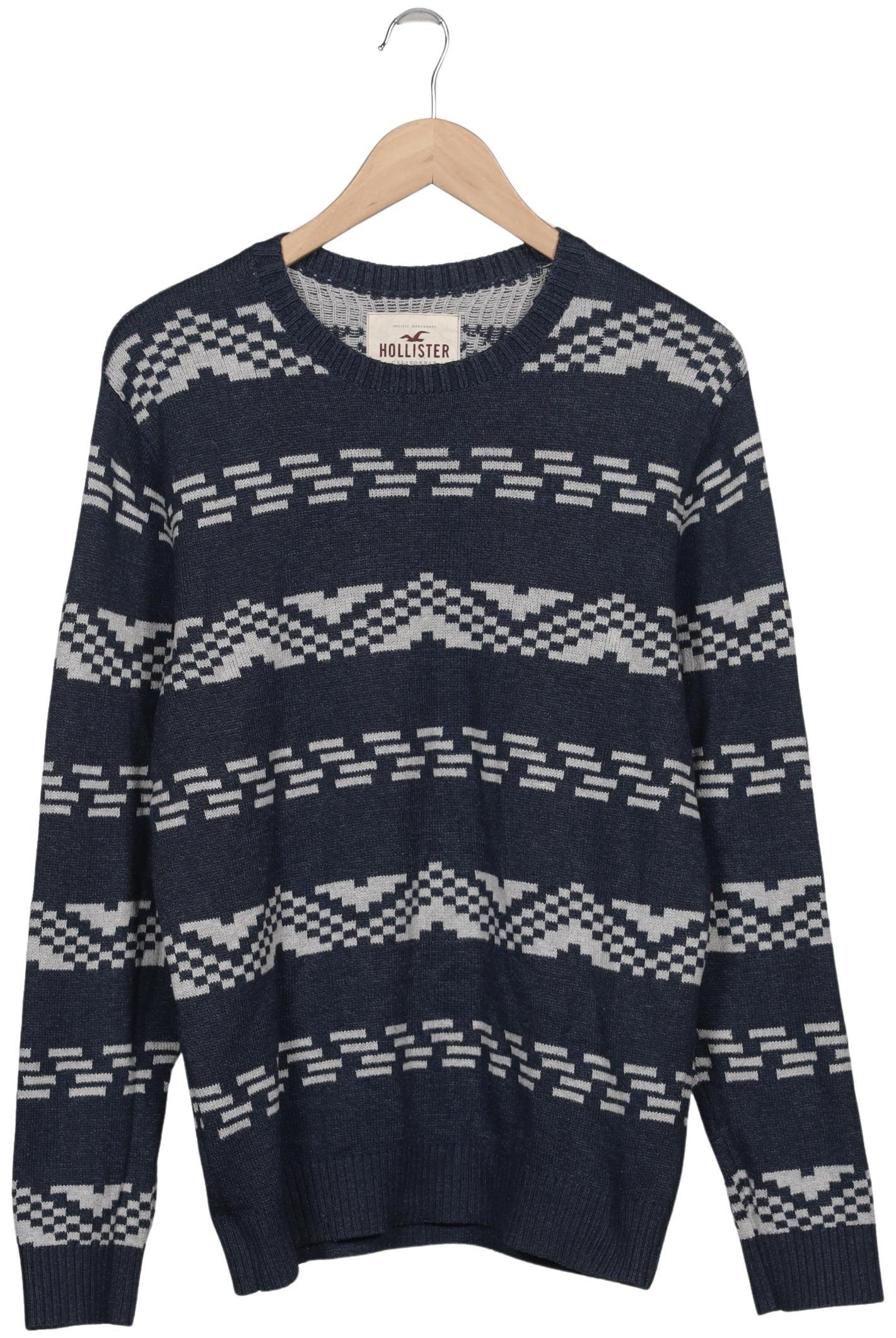 

Hollister Herren Pullover, marineblau, Gr. 48