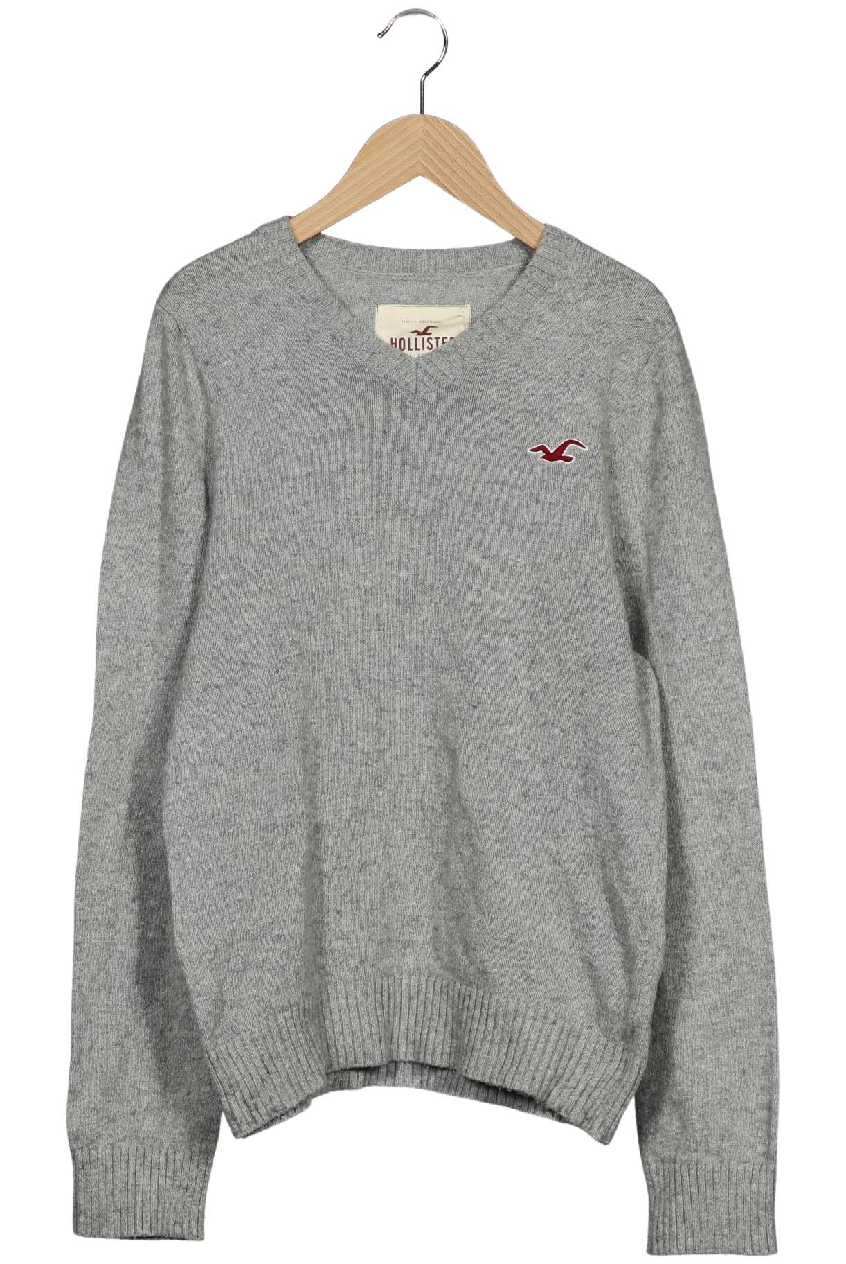 

Hollister Herren Pullover, grau, Gr. 48