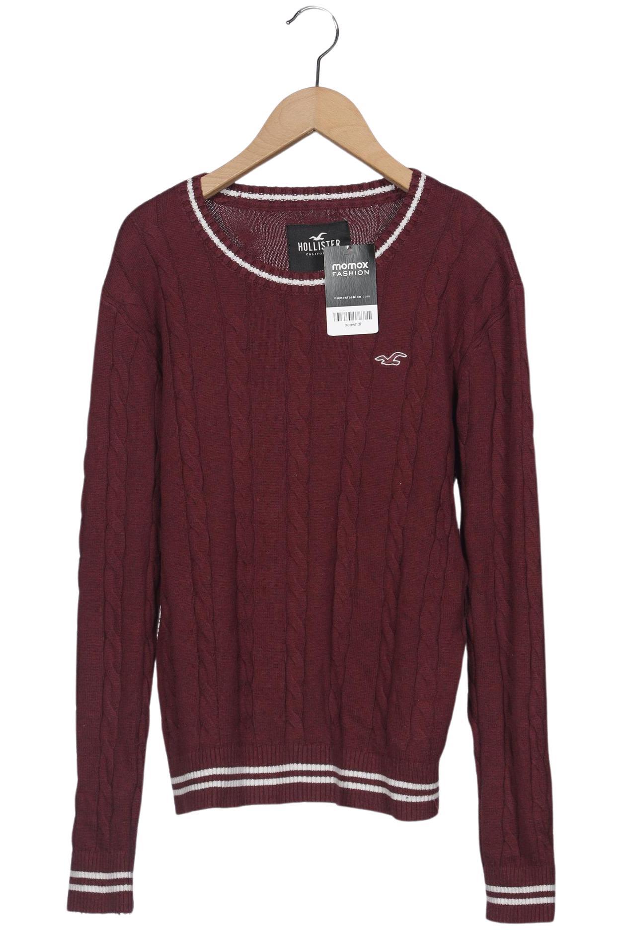 

Hollister Herren Pullover, bordeaux, Gr. 44