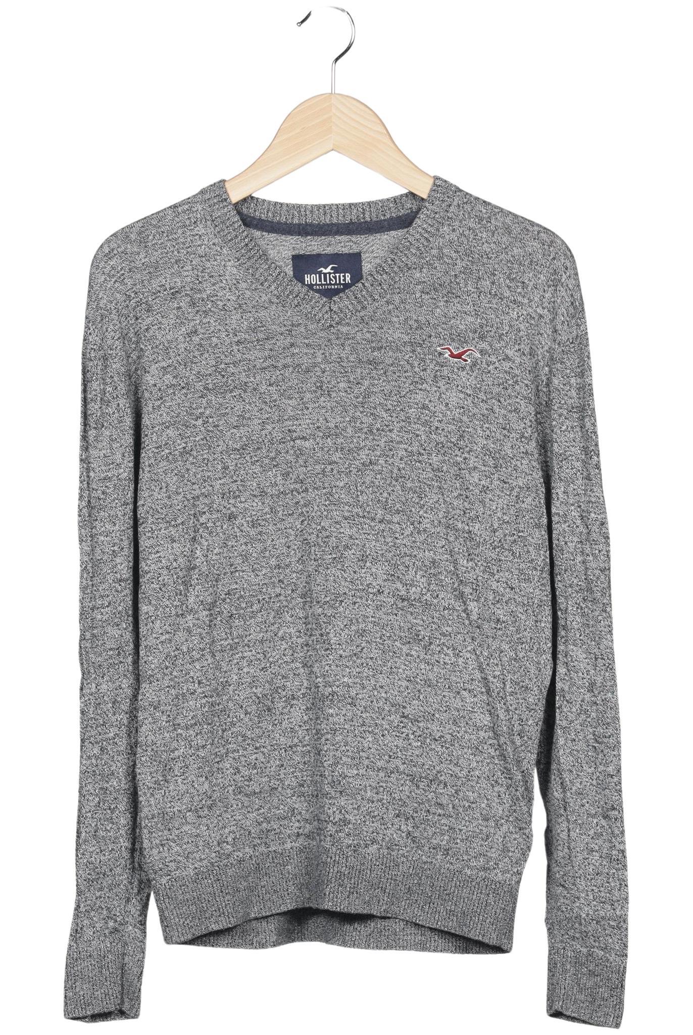 

Hollister Herren Pullover, grau, Gr. 52