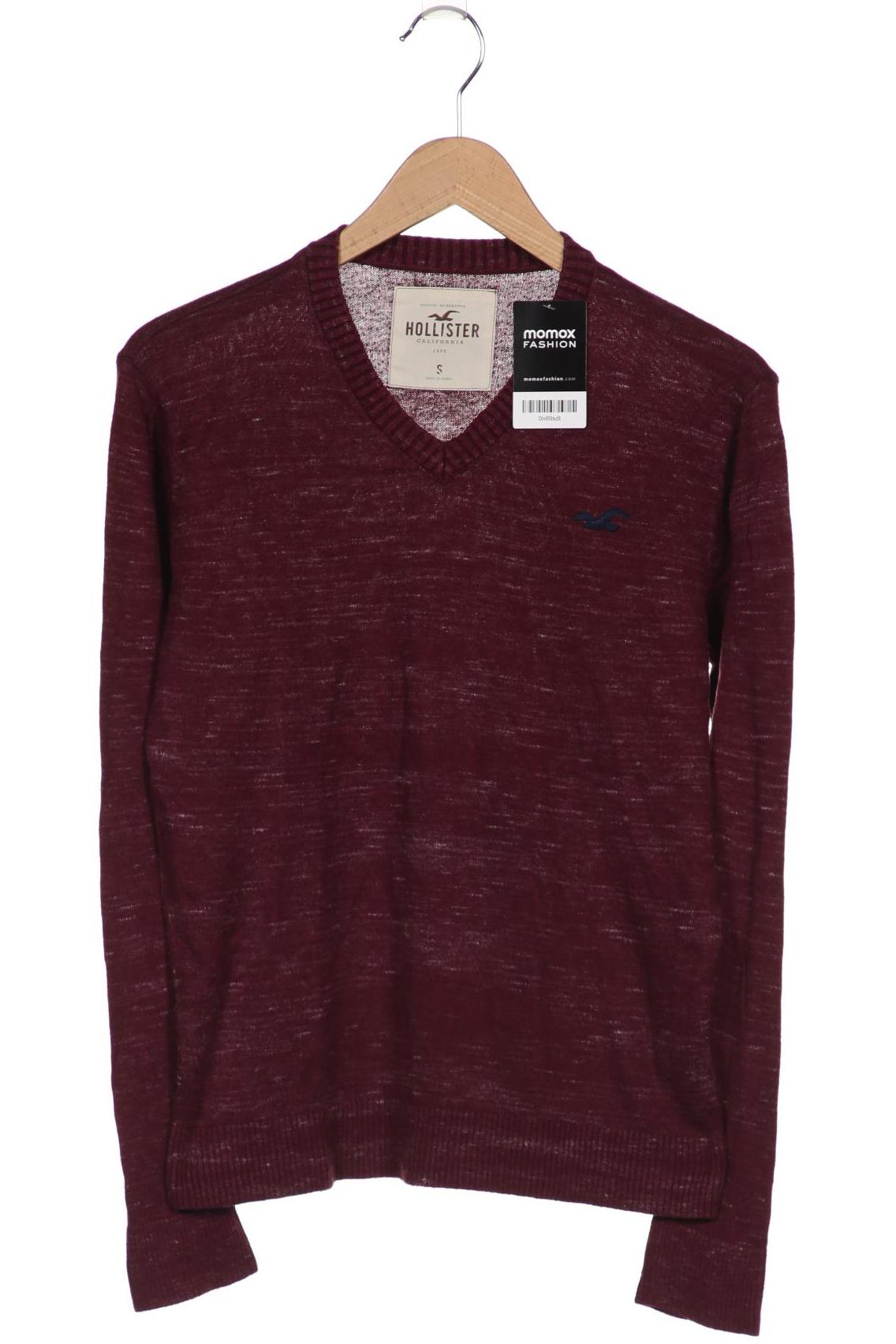 

Hollister Herren Pullover, bordeaux, Gr. 46