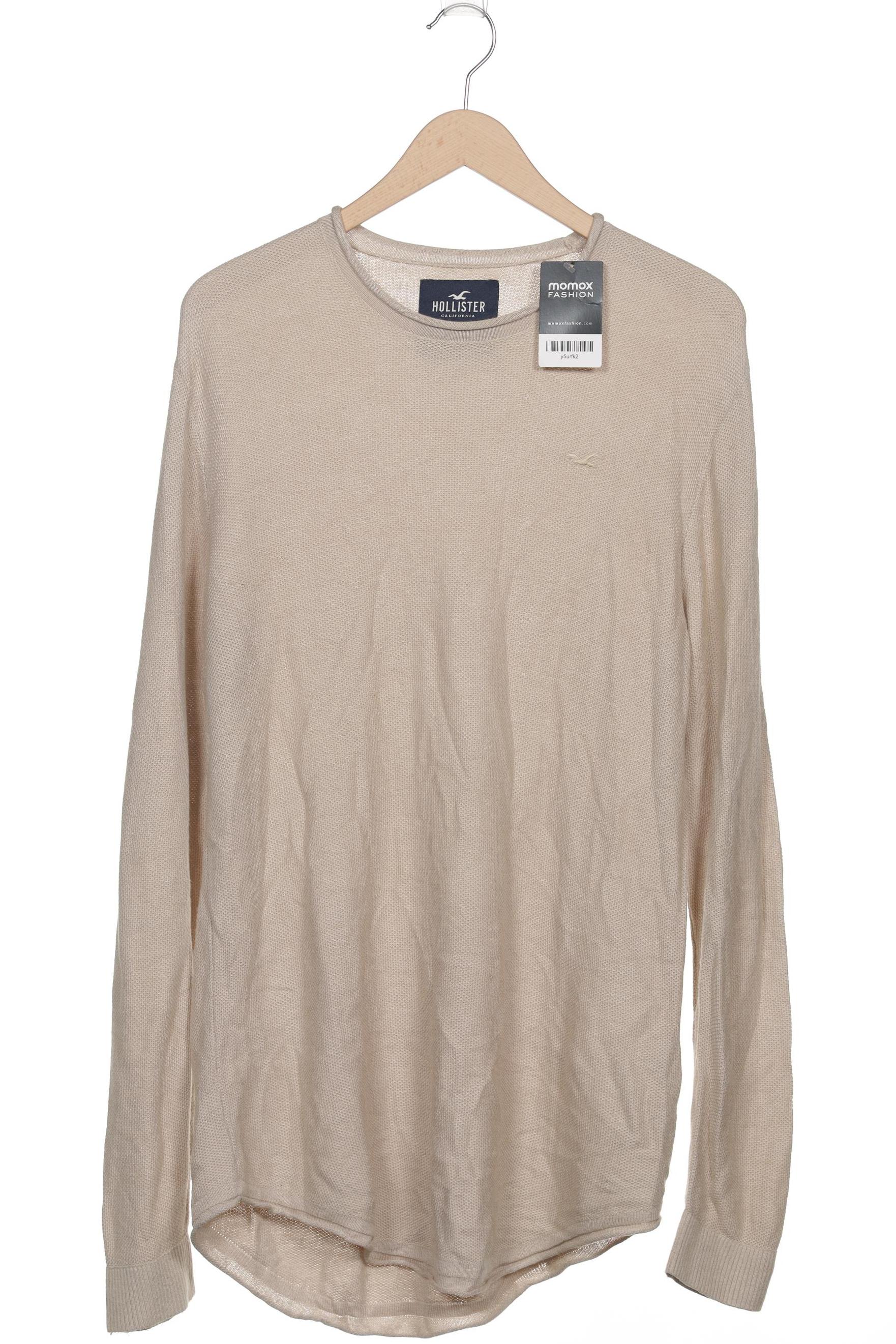 

Hollister Herren Pullover, beige, Gr. 52