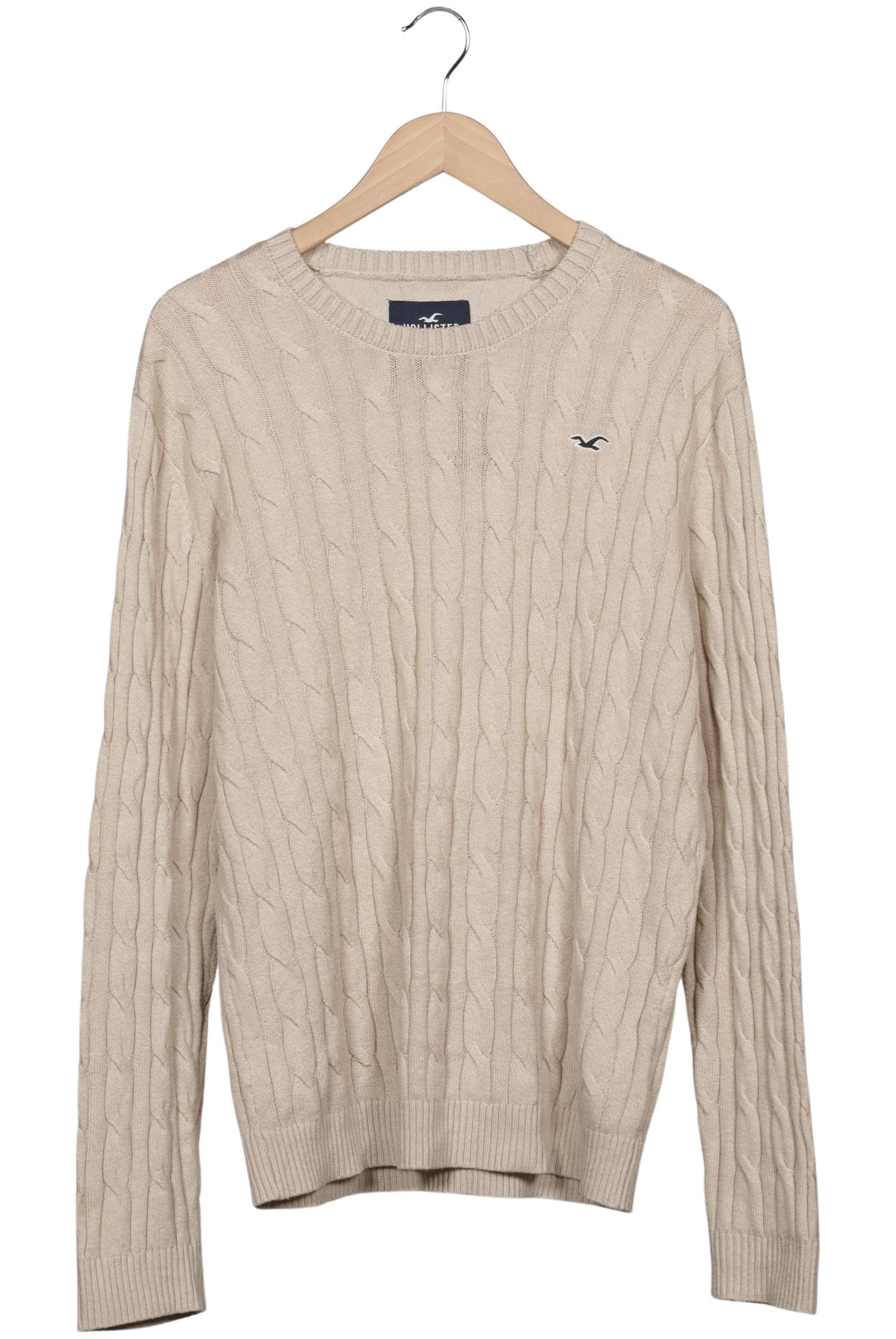

Hollister Herren Pullover, beige, Gr. 52