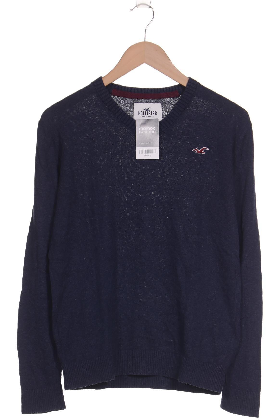 

Hollister Herren Pullover, marineblau, Gr. 46