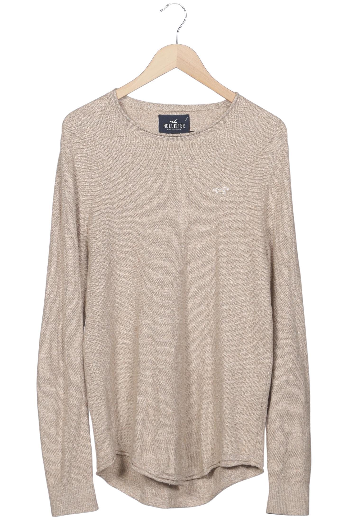 

Hollister Herren Pullover, beige, Gr. 48