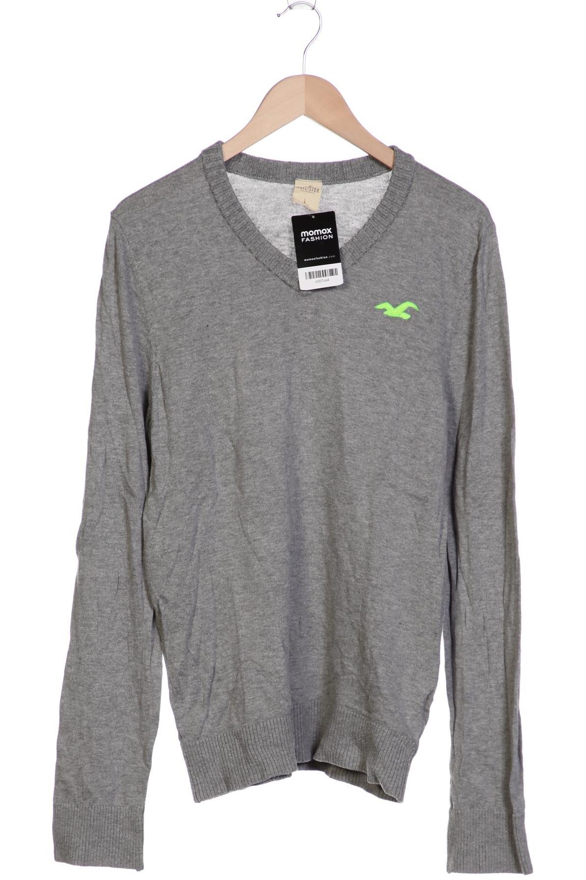 

Hollister Herren Pullover, grau