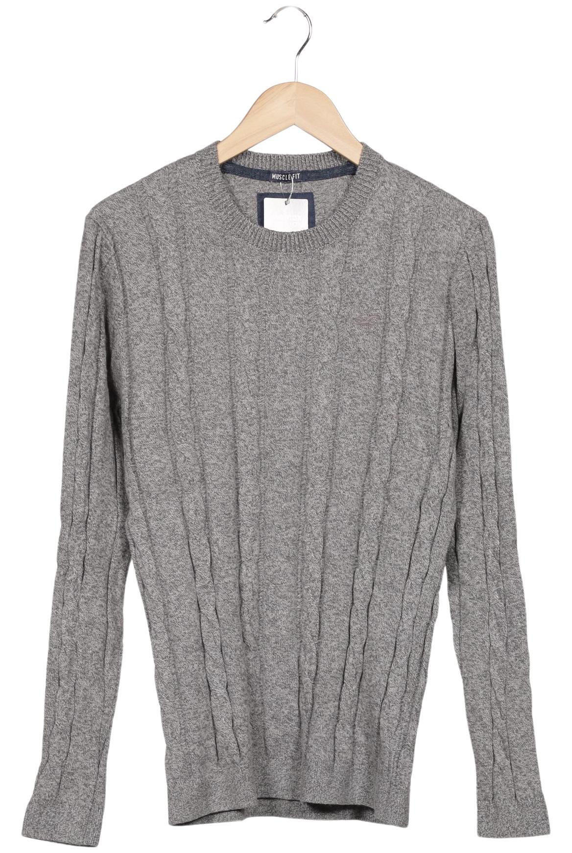 

Hollister Herren Pullover, grau, Gr. 52