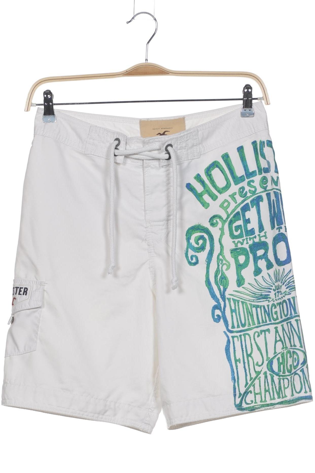 

Hollister Herren Shorts, weiß, Gr. 46
