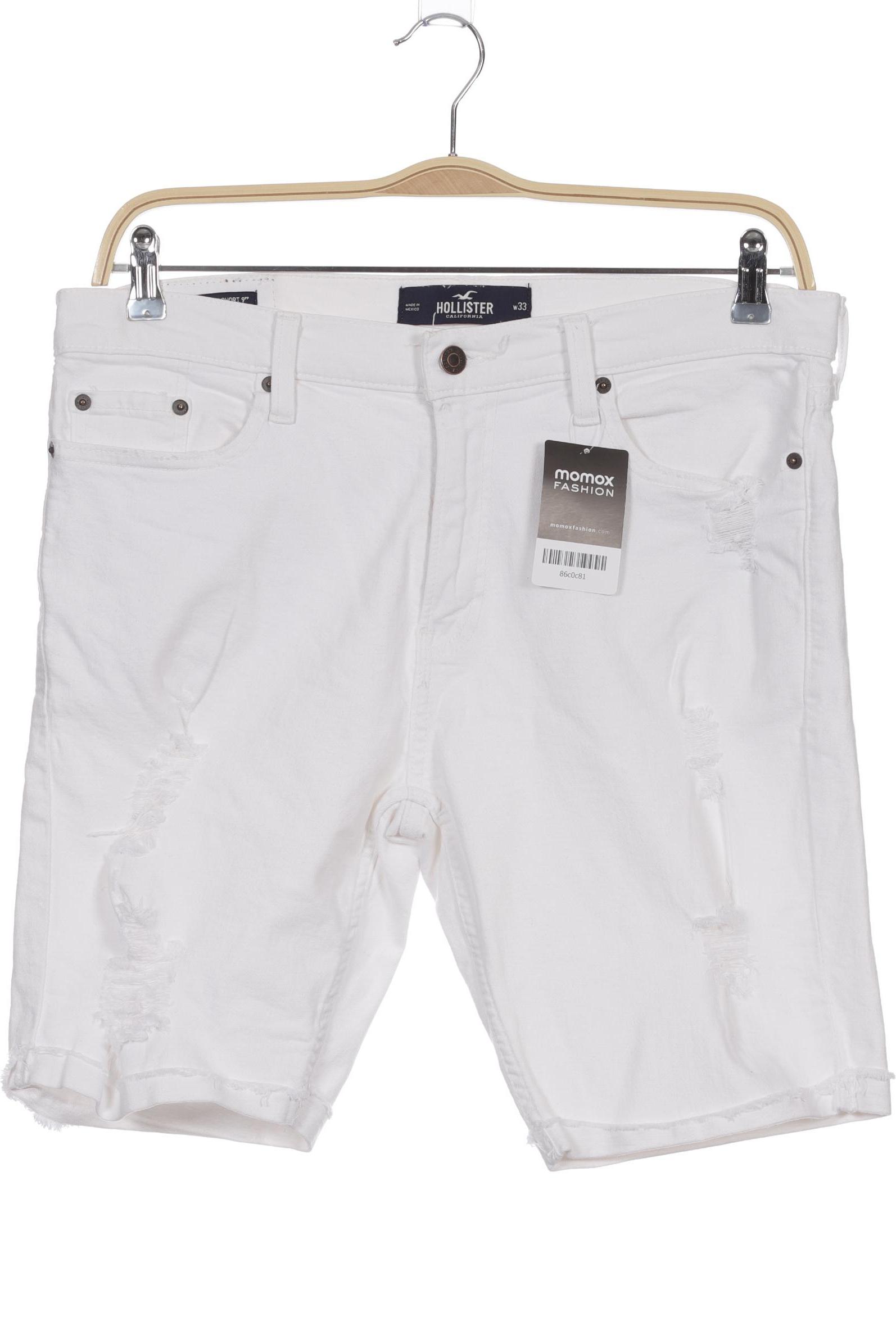 

Hollister Herren Shorts, weiß, Gr. 33
