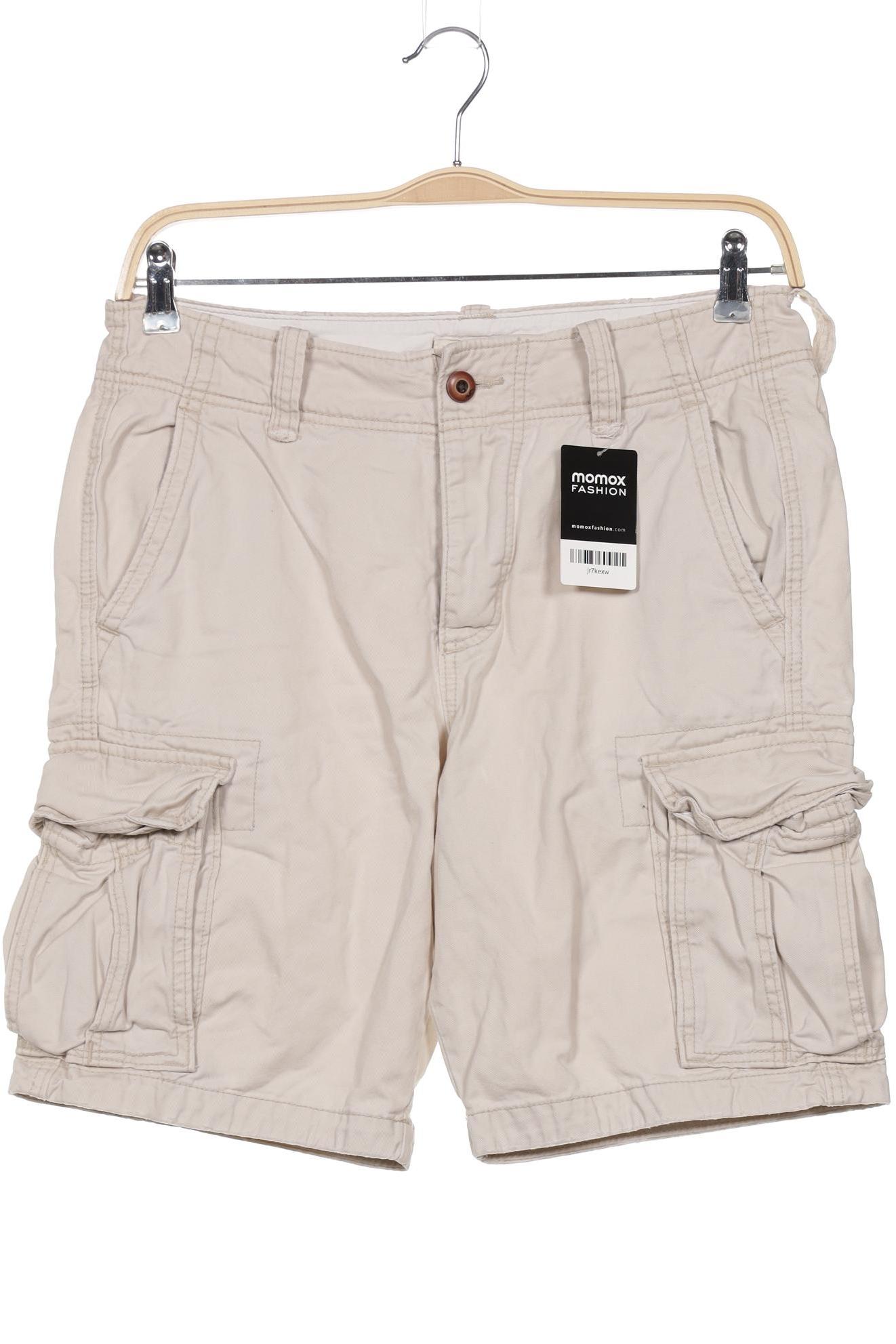 

Hollister Herren Shorts, cremeweiß, Gr. 31