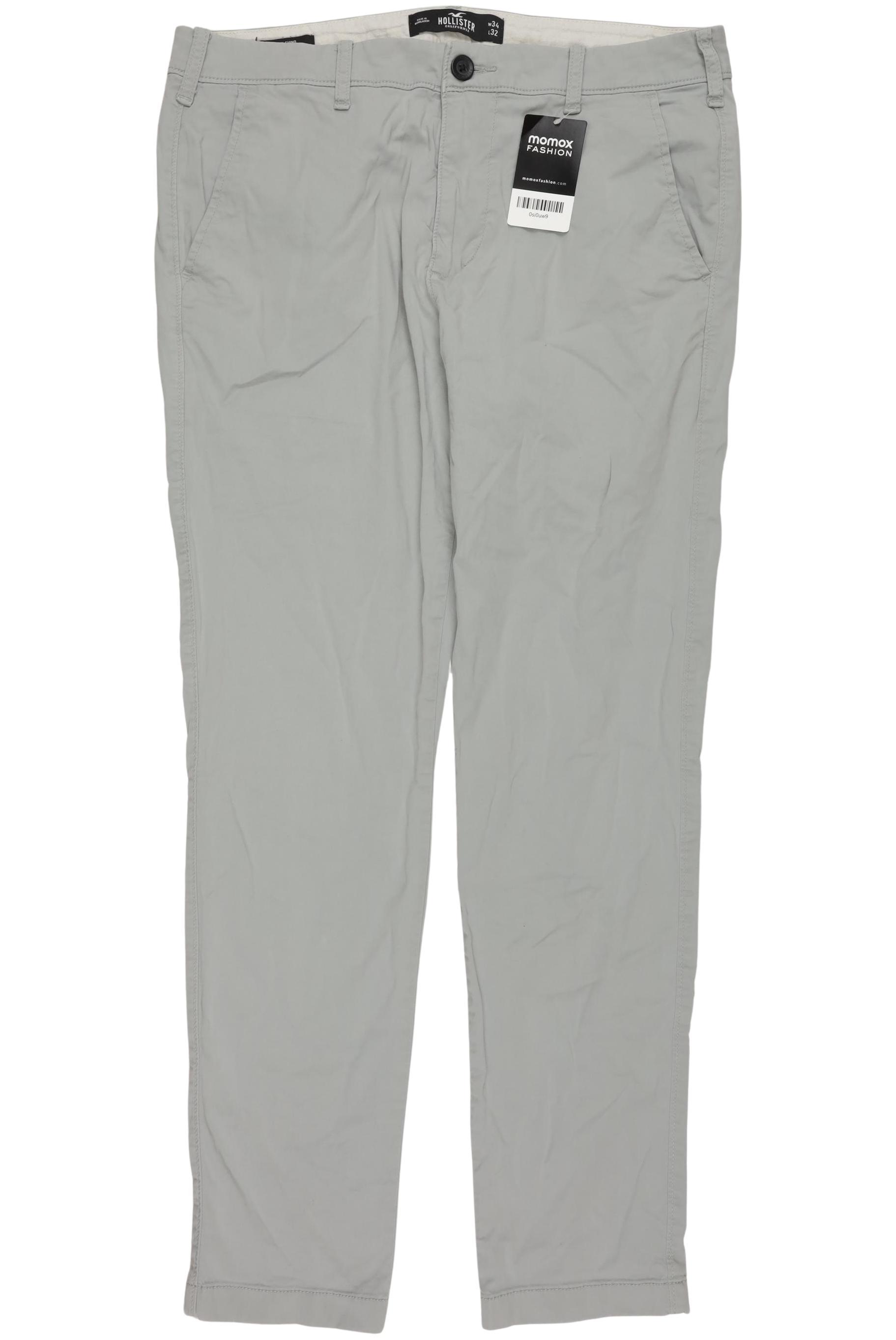 

Hollister Herren Stoffhose, grau, Gr. 34
