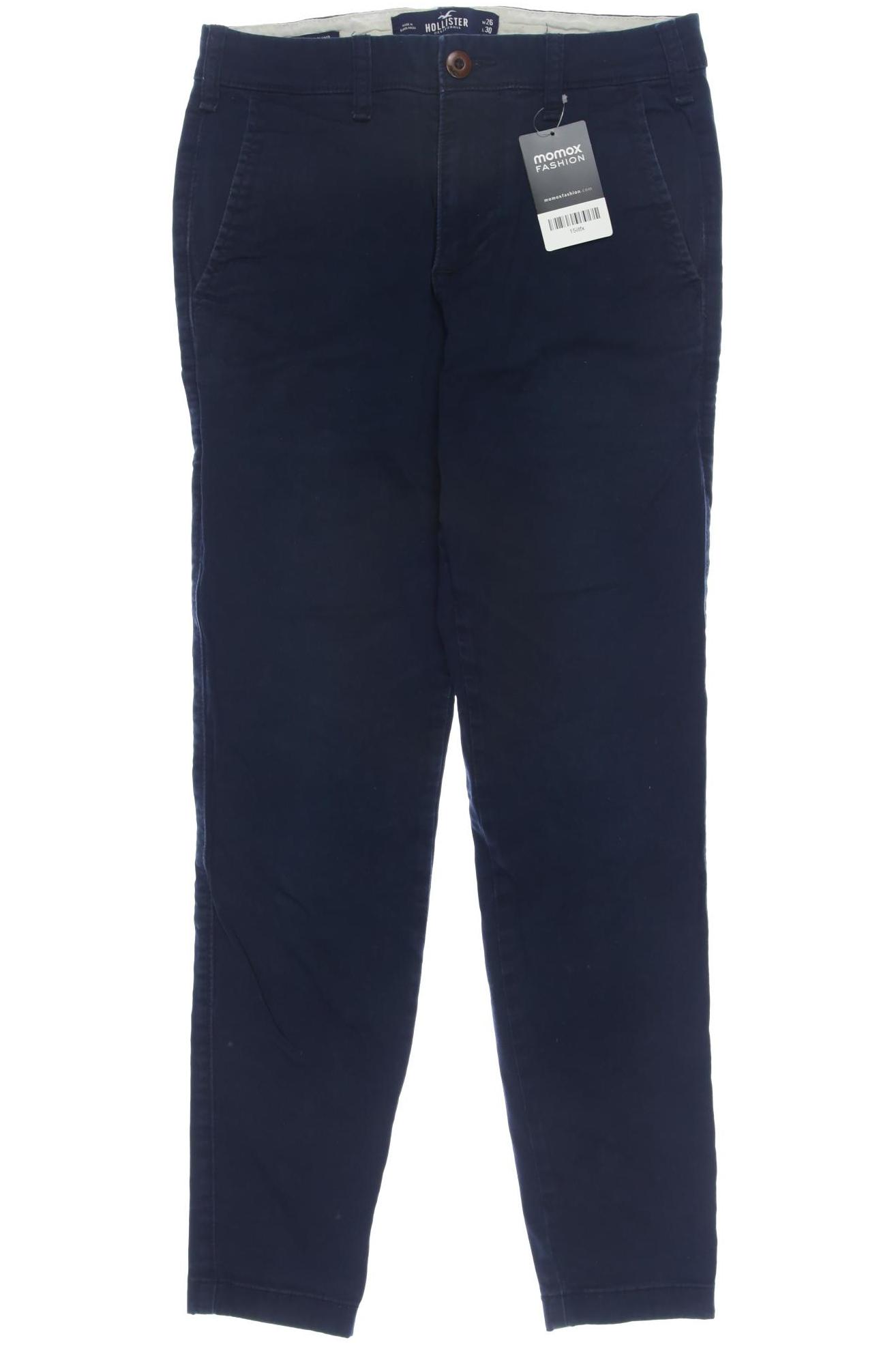 

Hollister Herren Stoffhose, marineblau, Gr. 26