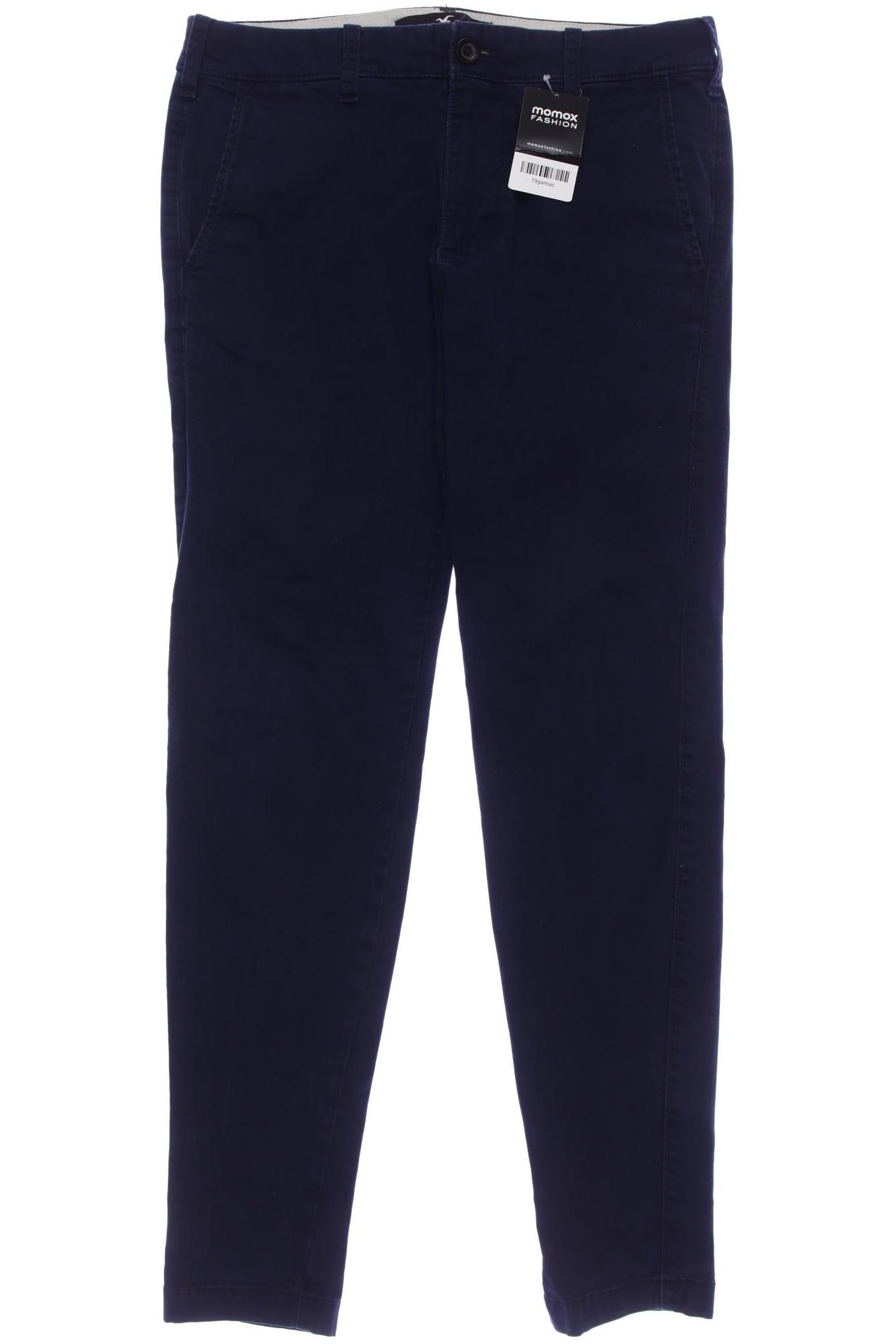 

Hollister Herren Stoffhose, marineblau, Gr. 30