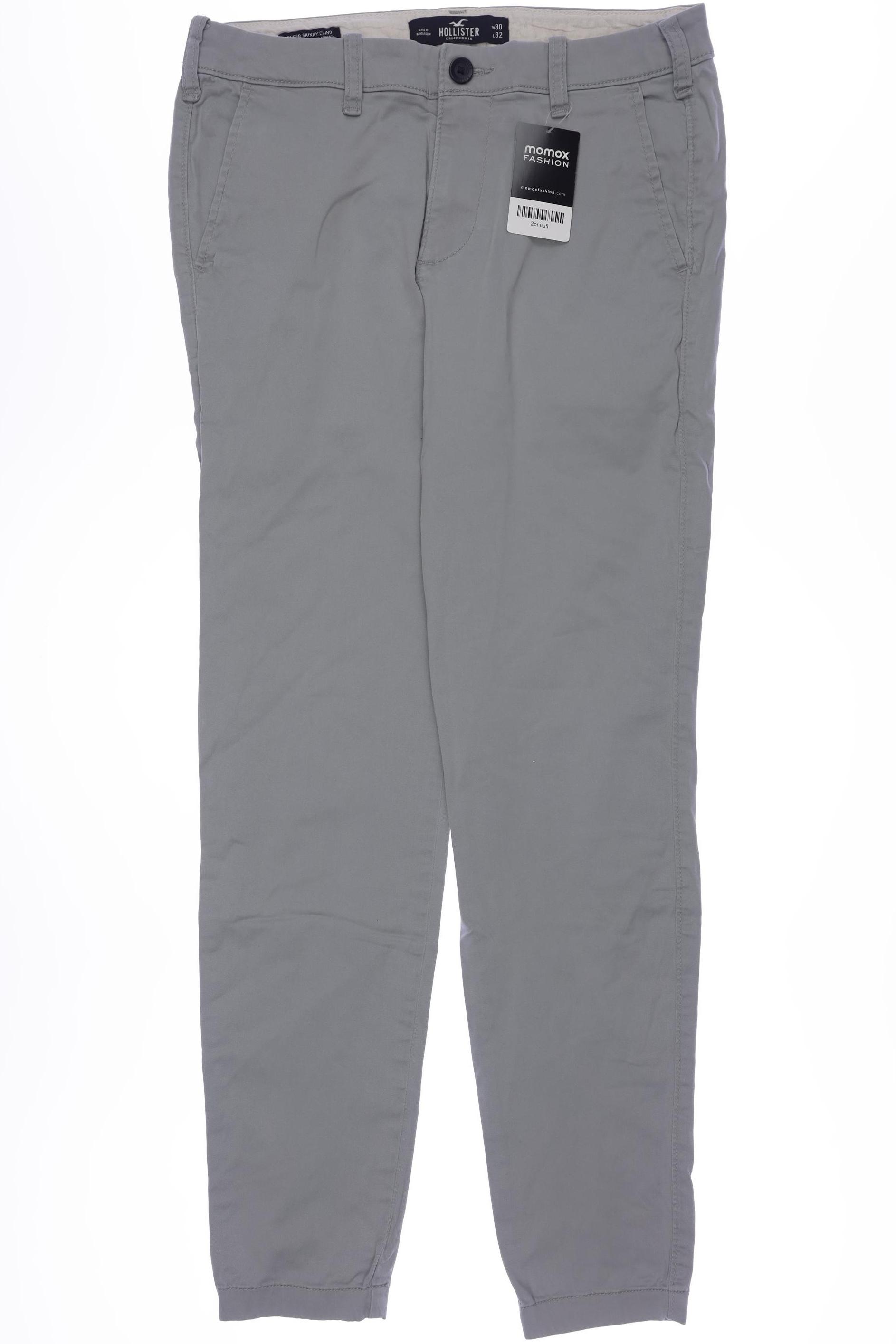 

Hollister Herren Stoffhose, grau, Gr. 30