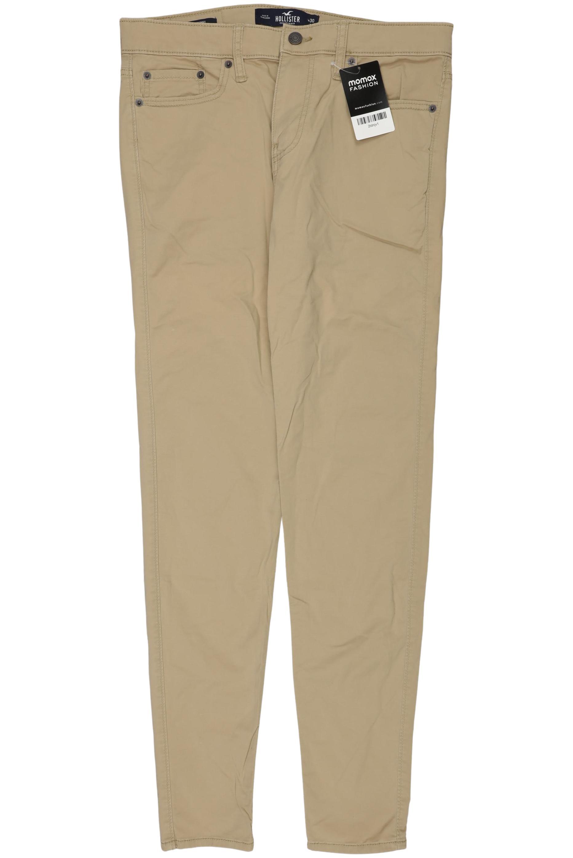 

Hollister Herren Stoffhose, beige, Gr. 30