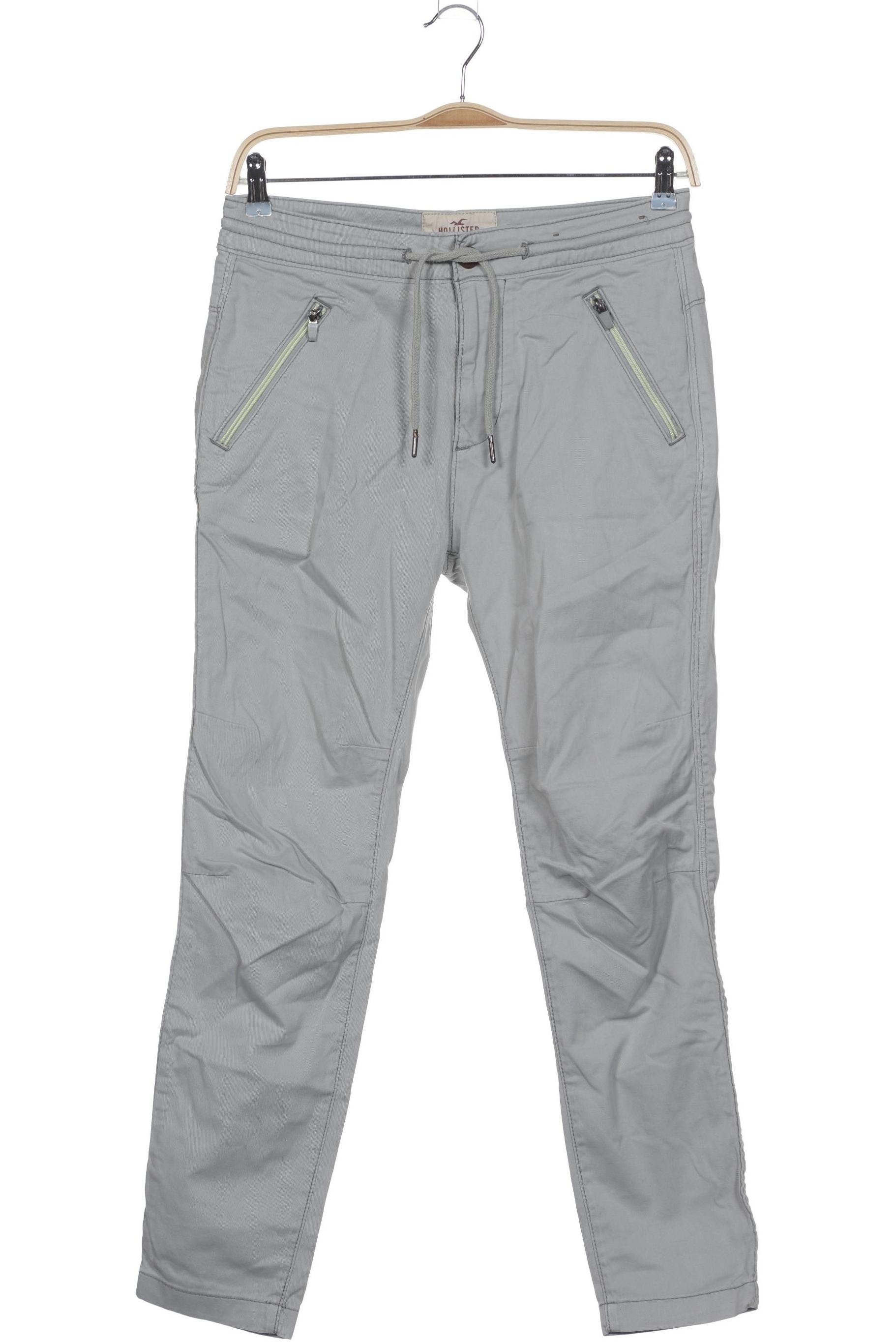 

Hollister Herren Stoffhose, grau, Gr. 30