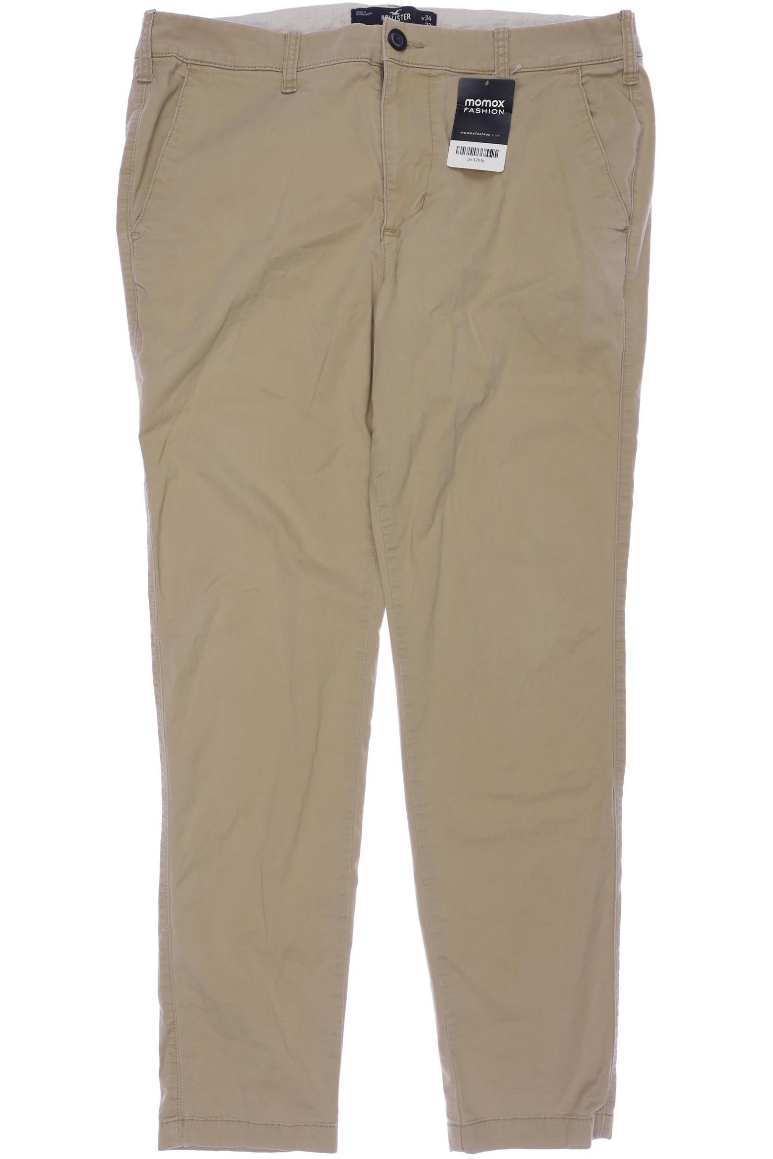 

Hollister Herren Stoffhose, beige, Gr. 34