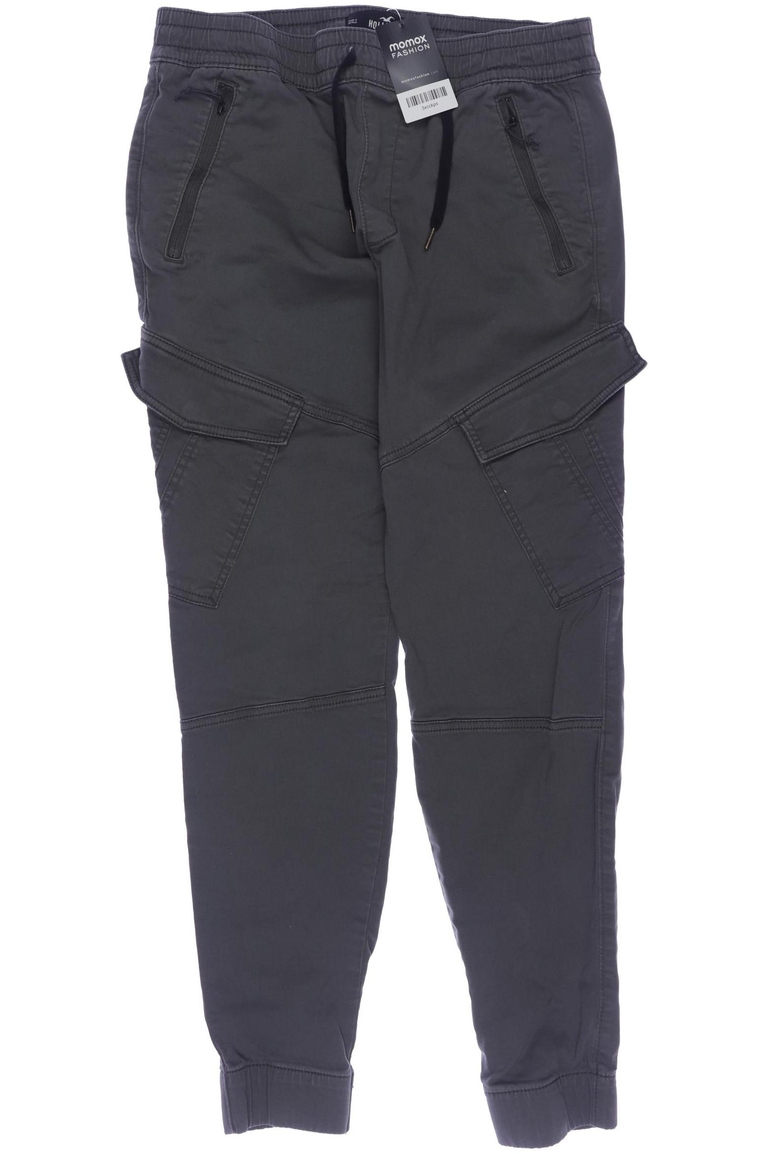 

Hollister Herren Stoffhose, grau, Gr. 0