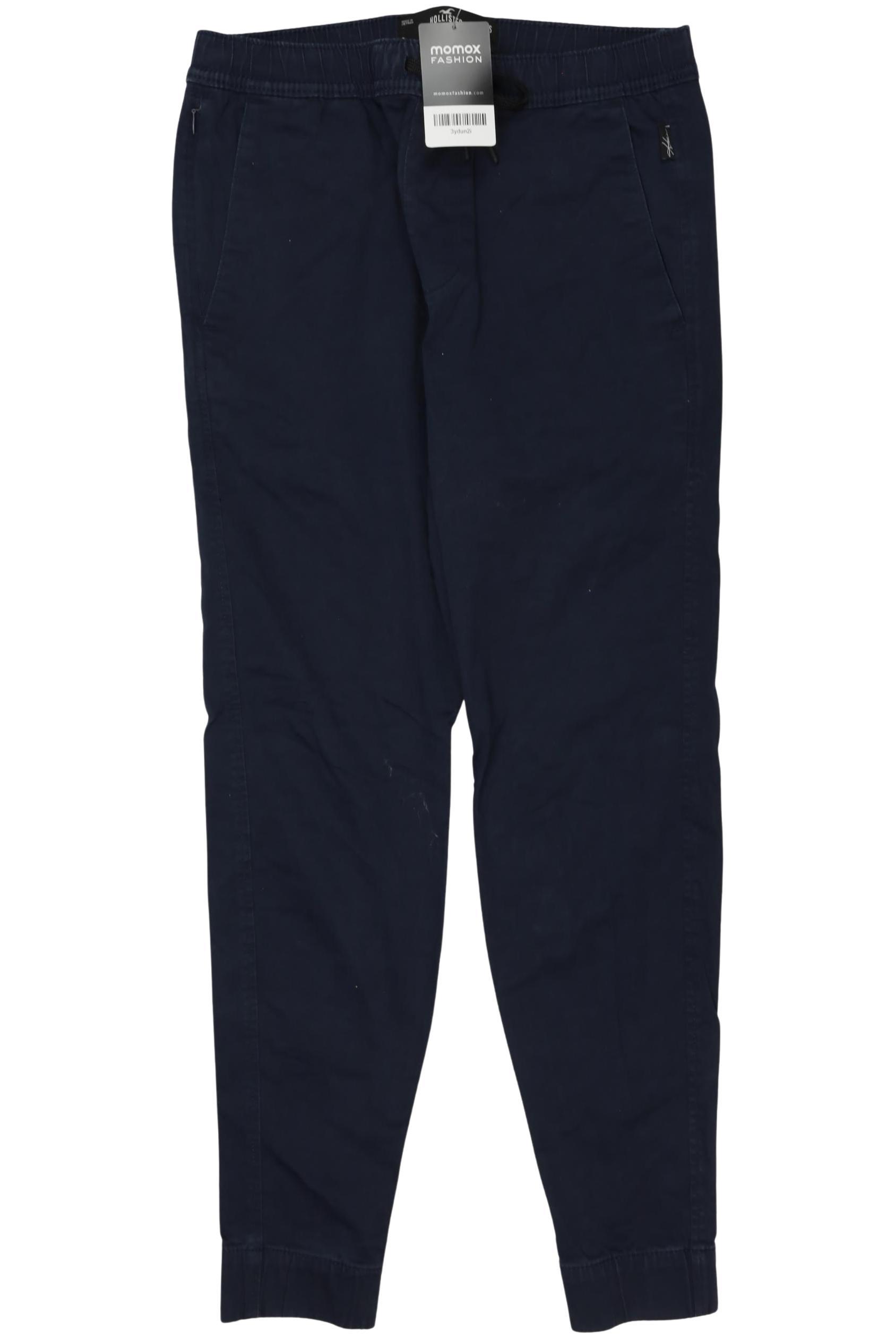 

Hollister Herren Stoffhose, marineblau, Gr. 0