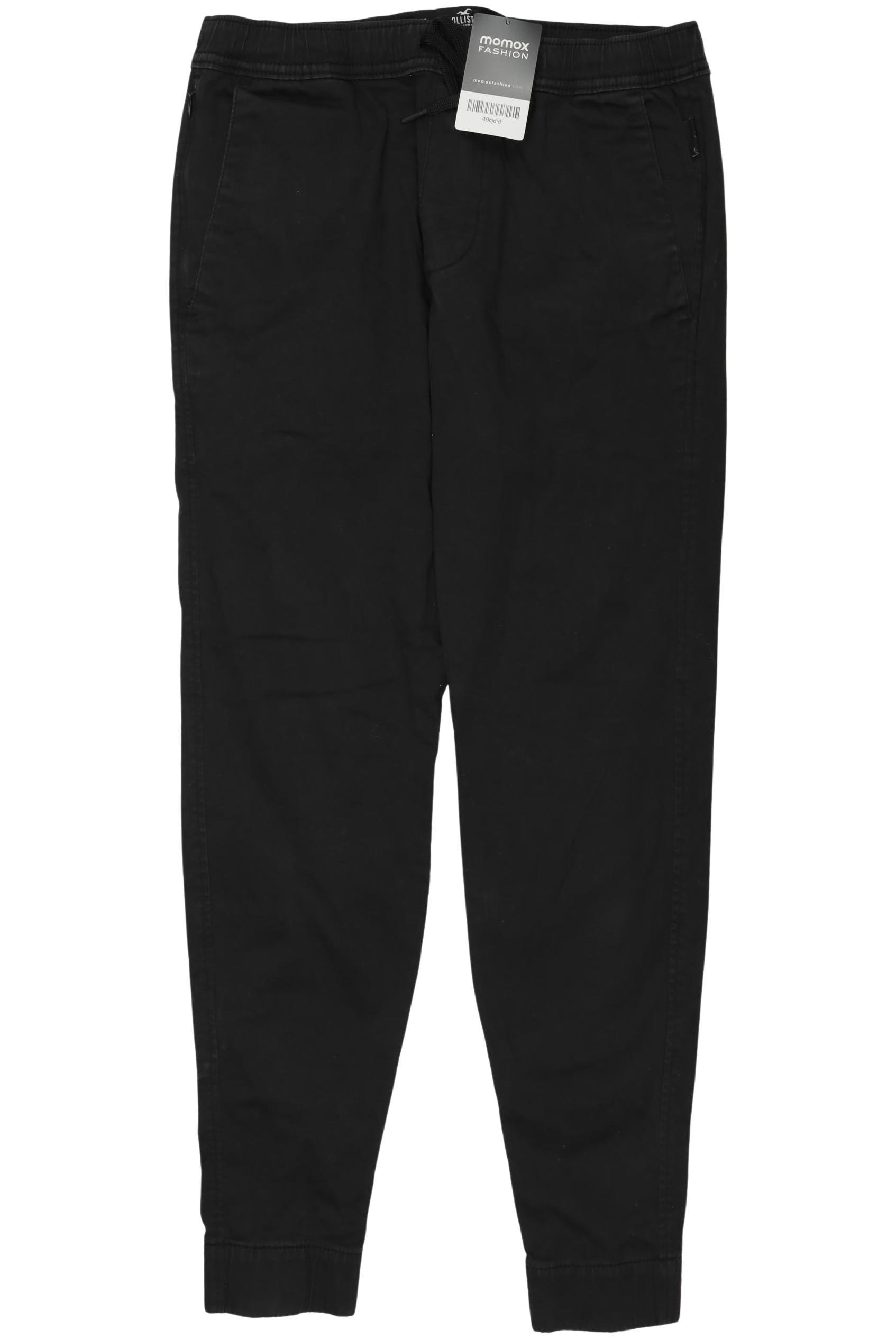 

Hollister Herren Stoffhose, schwarz, Gr. 0