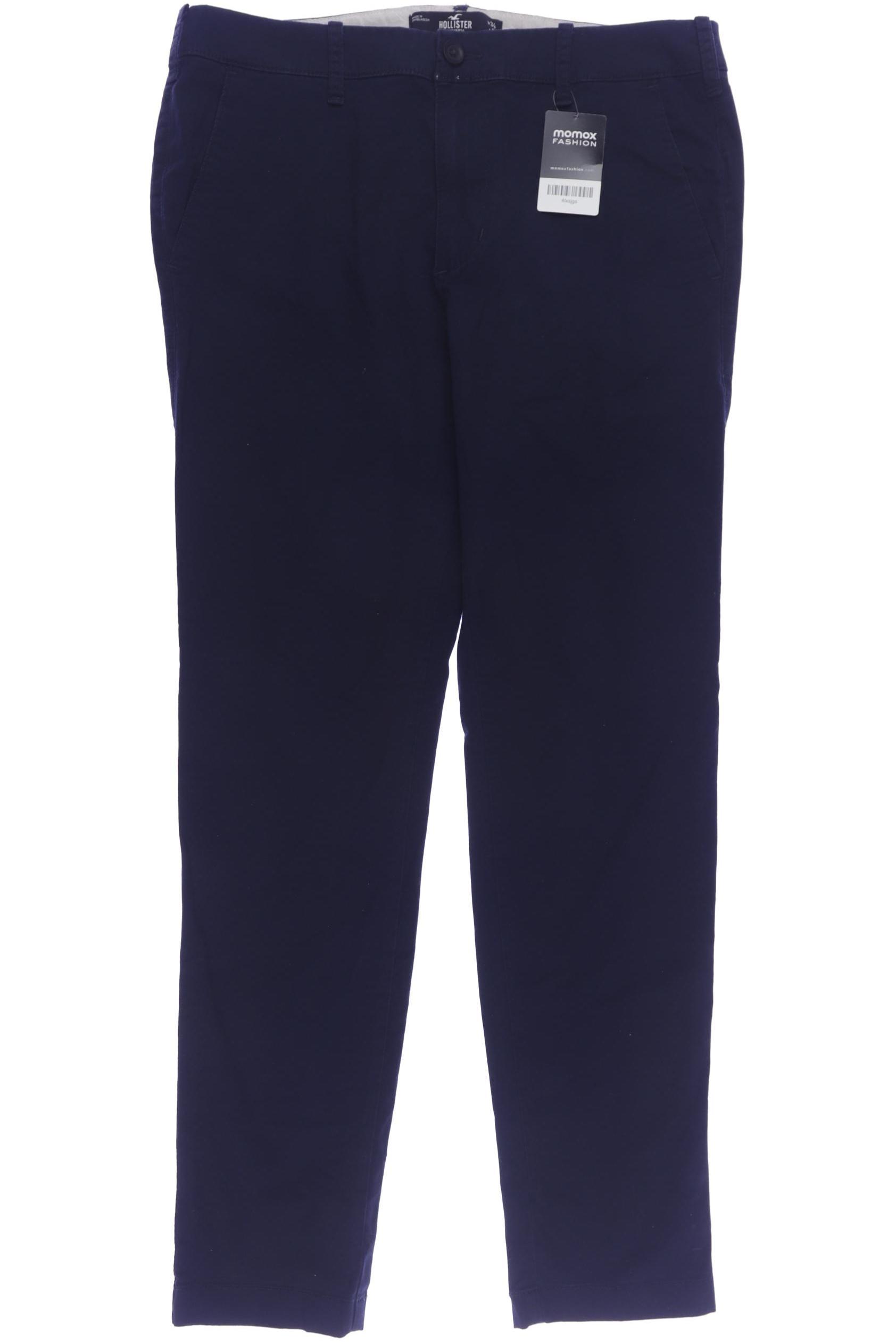 

Hollister Herren Stoffhose, marineblau, Gr. 34