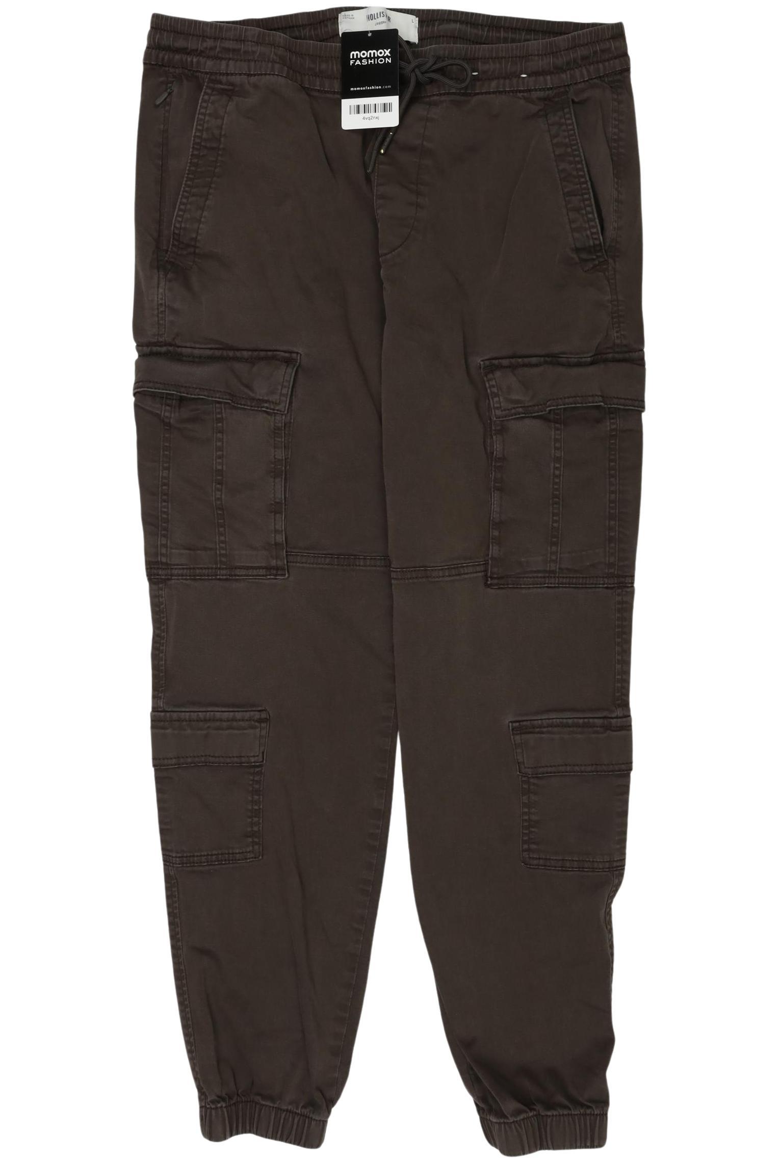 

Hollister Herren Stoffhose, braun, Gr. 0