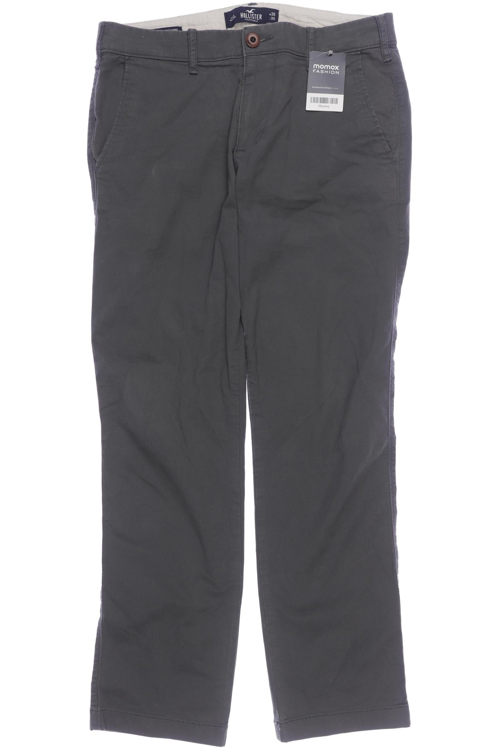 

Hollister Herren Stoffhose, grau, Gr. 30