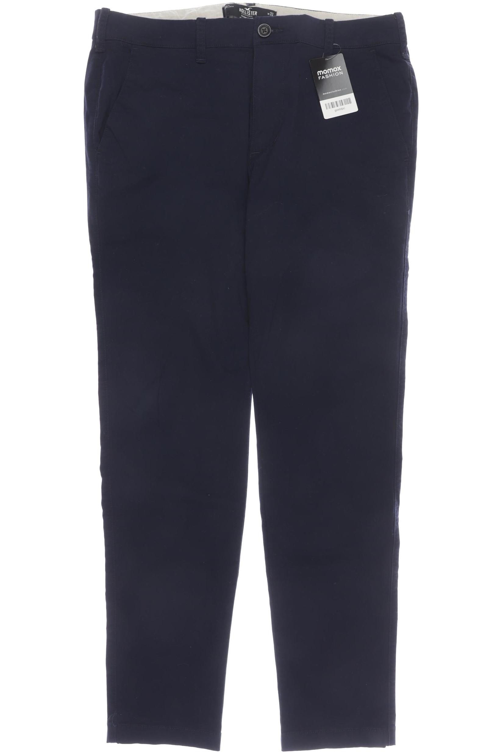 

Hollister Herren Stoffhose, marineblau, Gr. 33