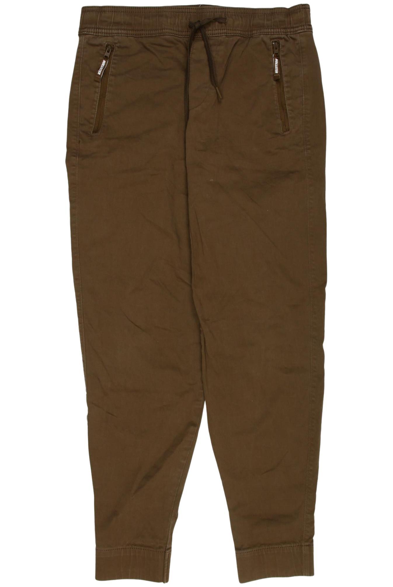 

Hollister Herren Stoffhose, braun, Gr. 0