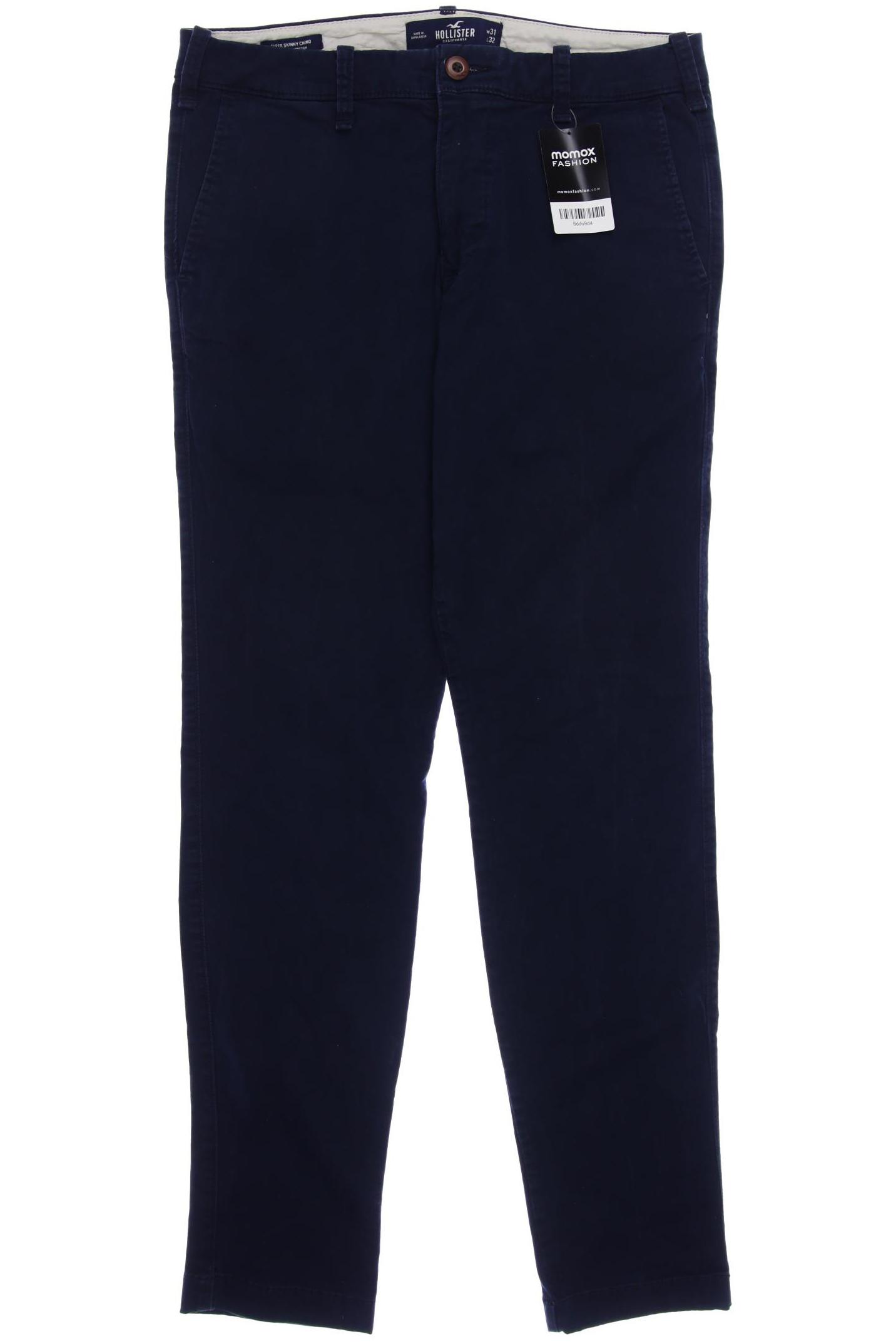 

Hollister Herren Stoffhose, marineblau