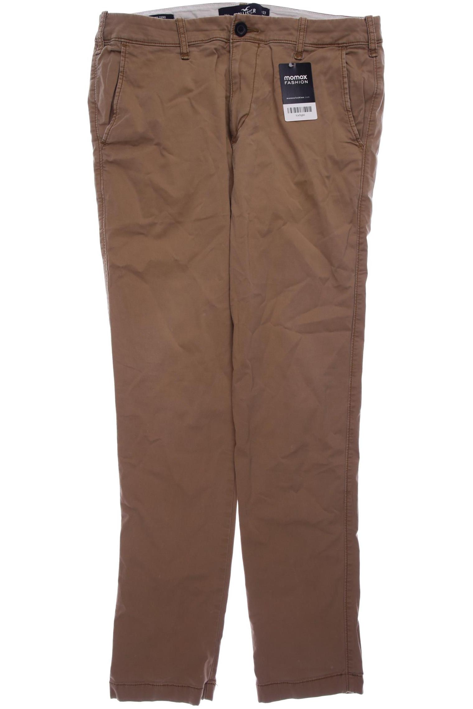 

Hollister Herren Stoffhose, beige, Gr. 33