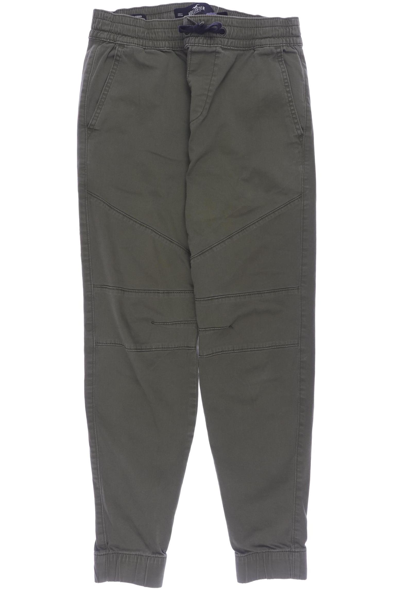 

Hollister Herren Stoffhose, grün, Gr. 0